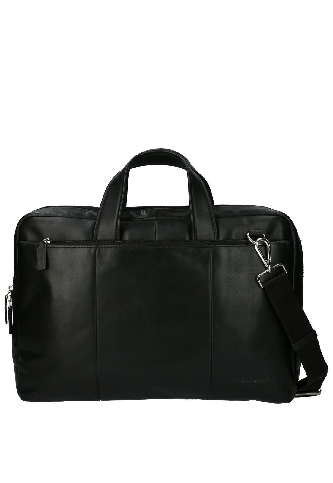 Maletín Cuero Hombre Jg Connor Negro-0