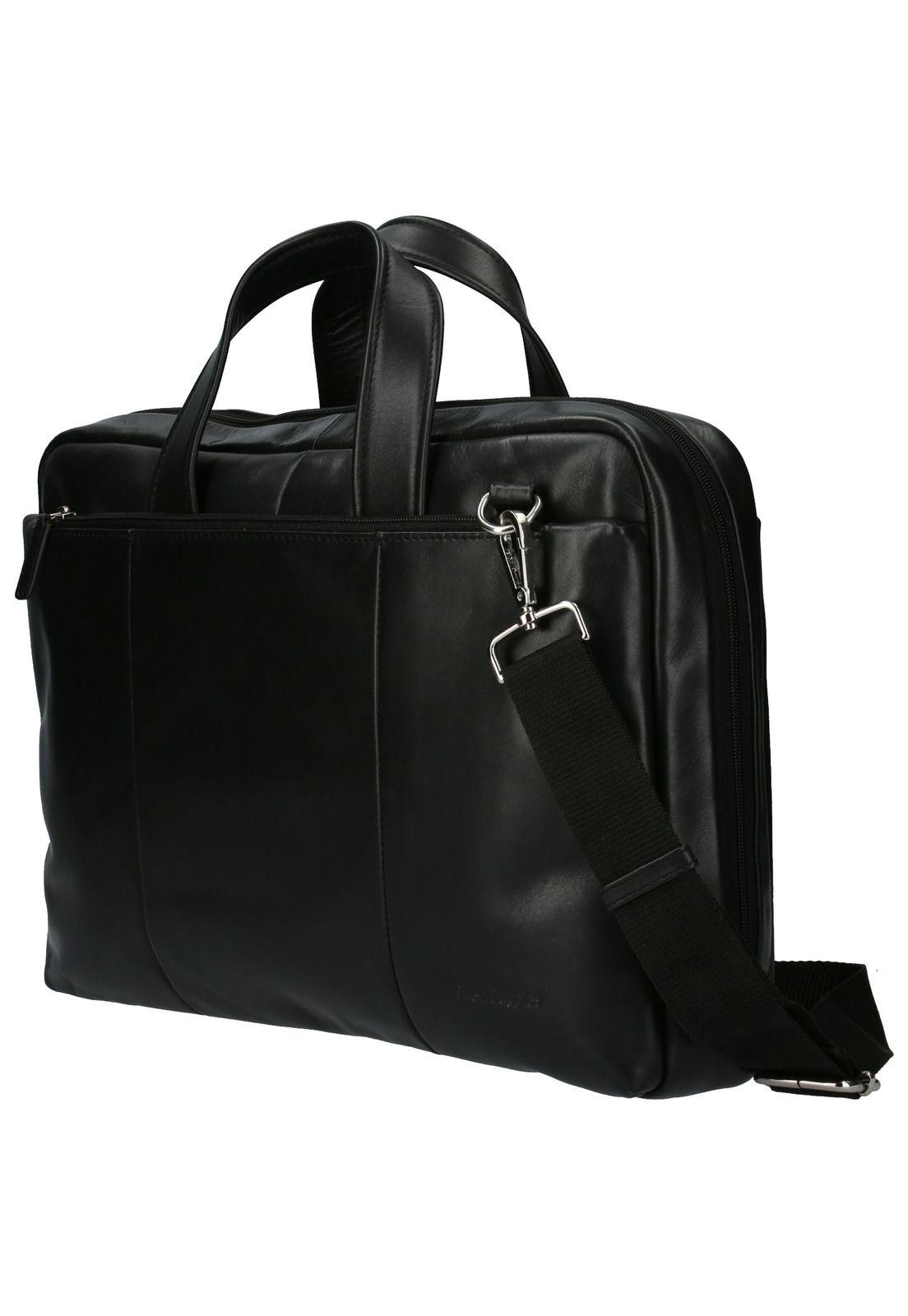 Maletín Cuero Hombre Jg Connor Negro-1