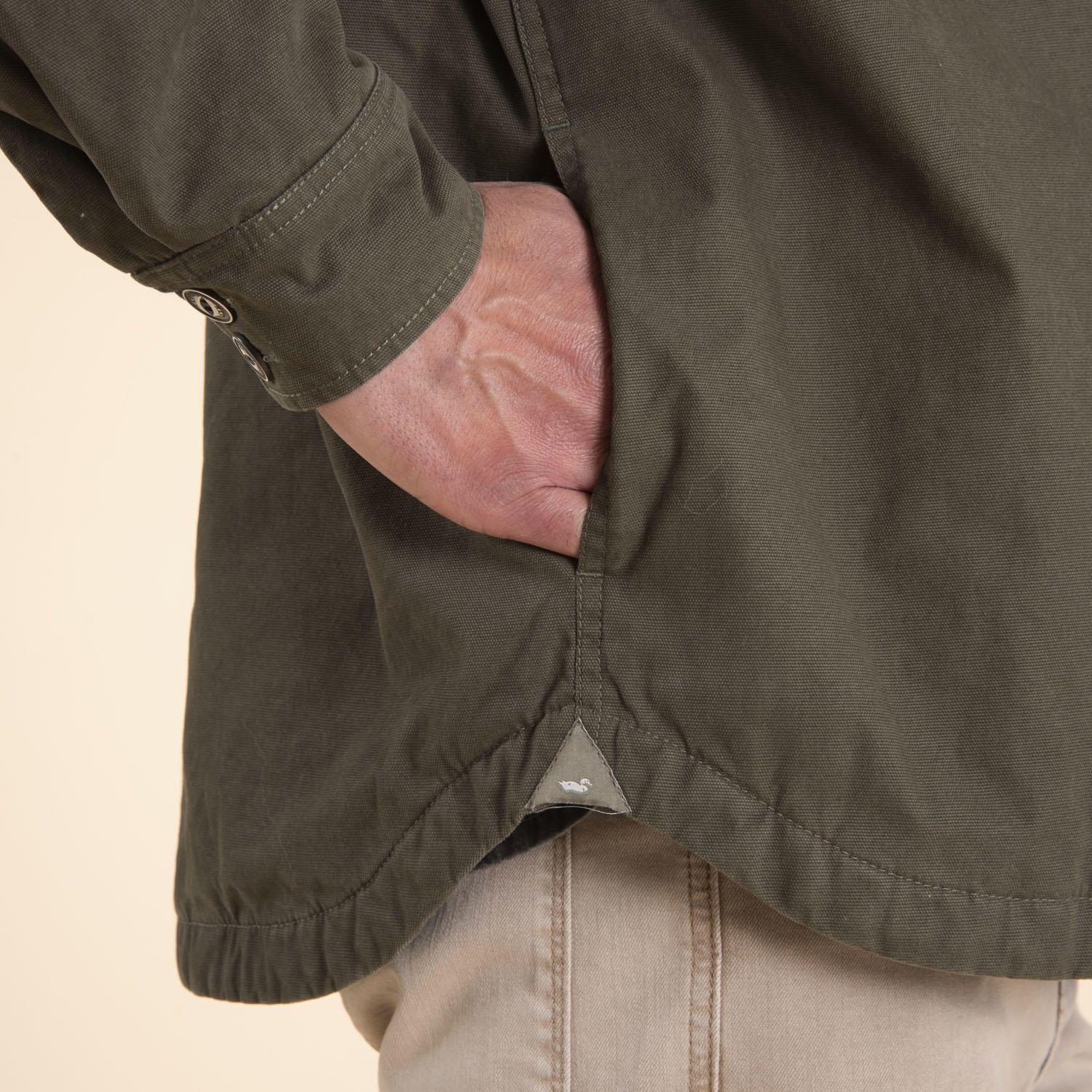 Chaqueta Algodón Orgánico Hombre Praga Verde-4