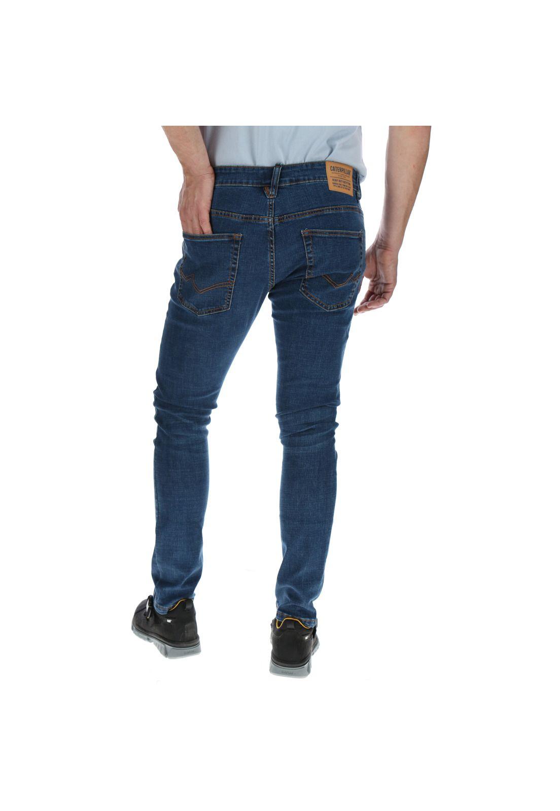 Jeans Hombre Coolmax Skinny Azul Marino-2