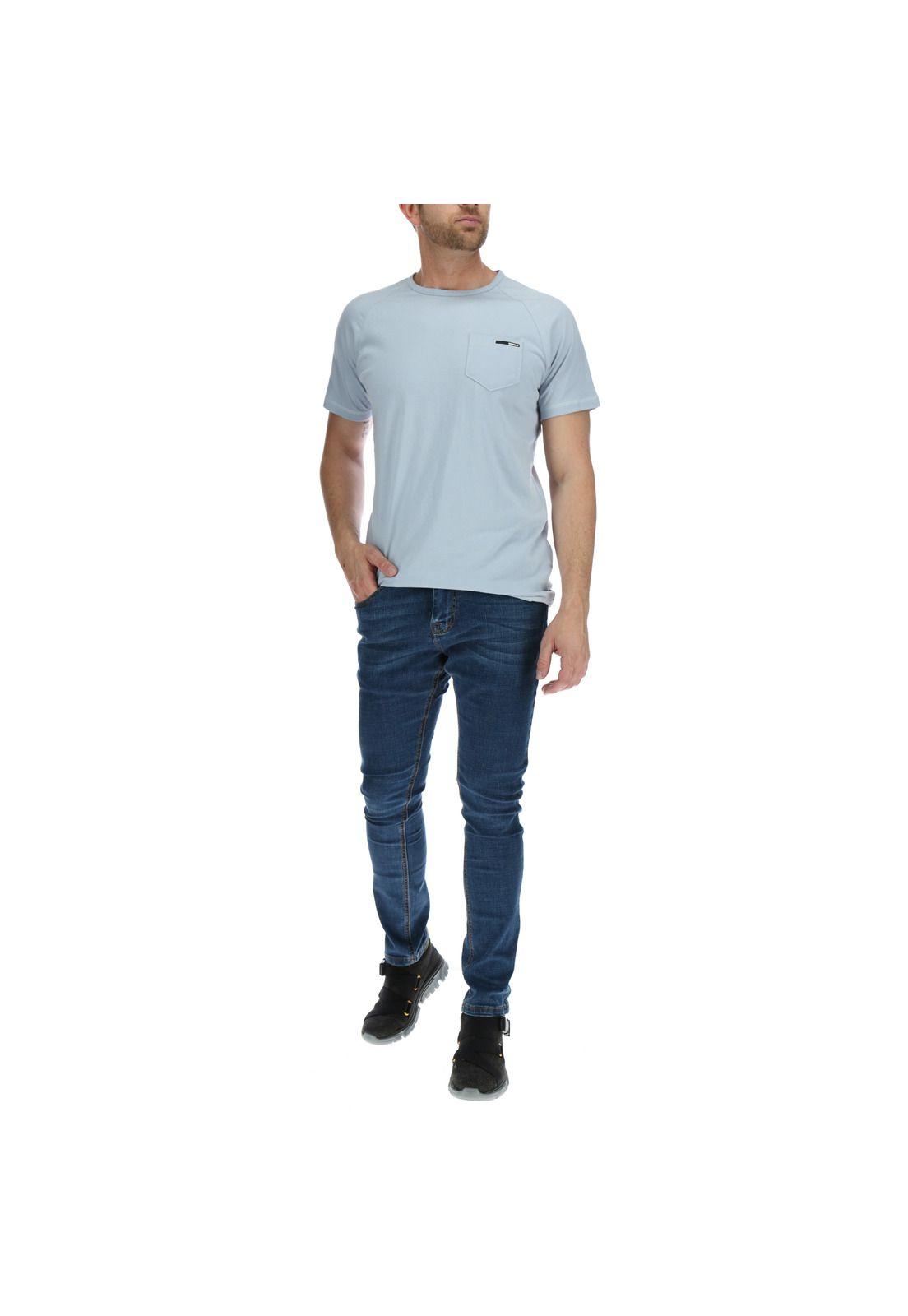 Jeans Hombre Coolmax Skinny Azul Marino-4