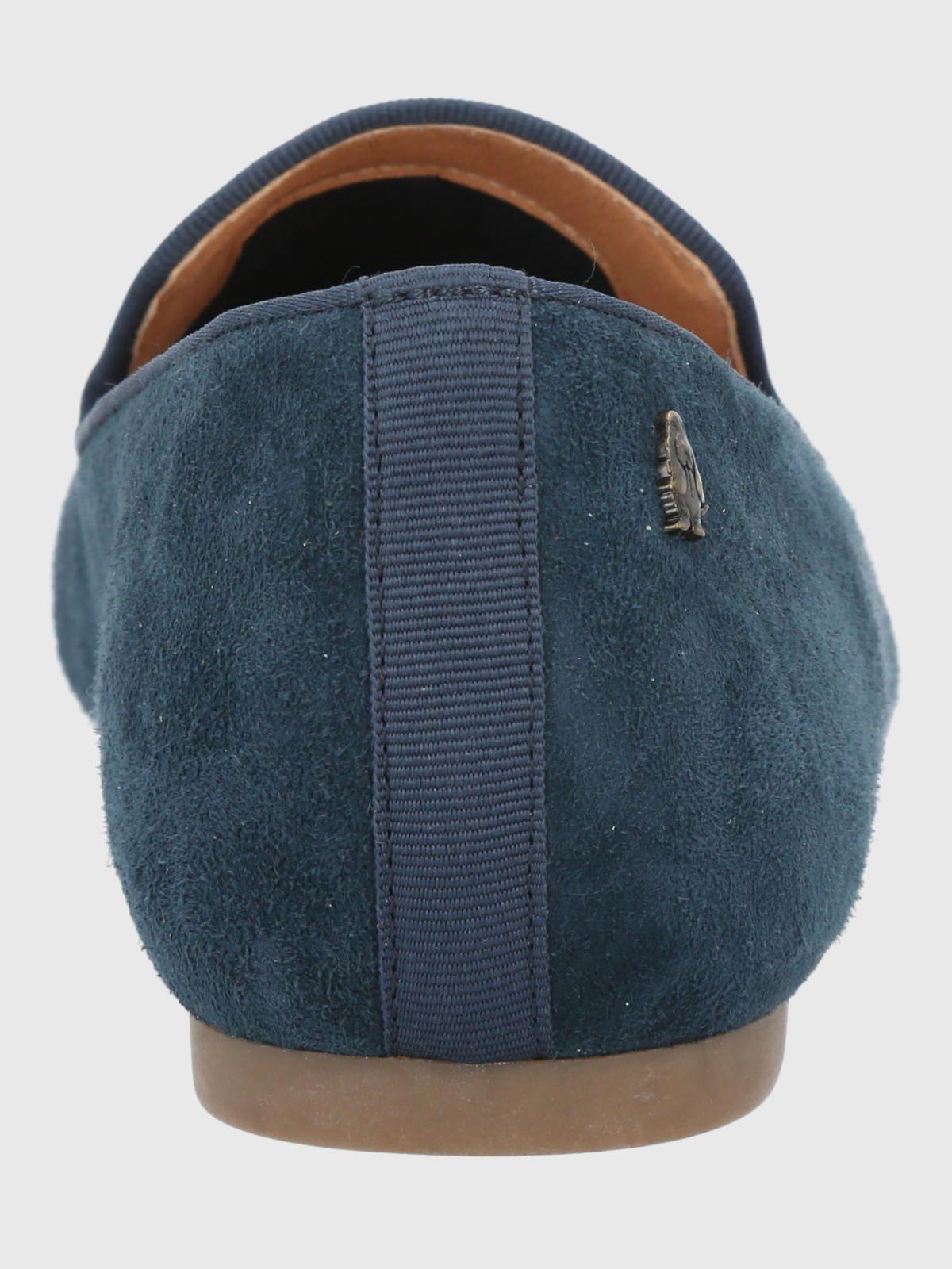 Mocasin Cuero Mujer Oda Azul-6