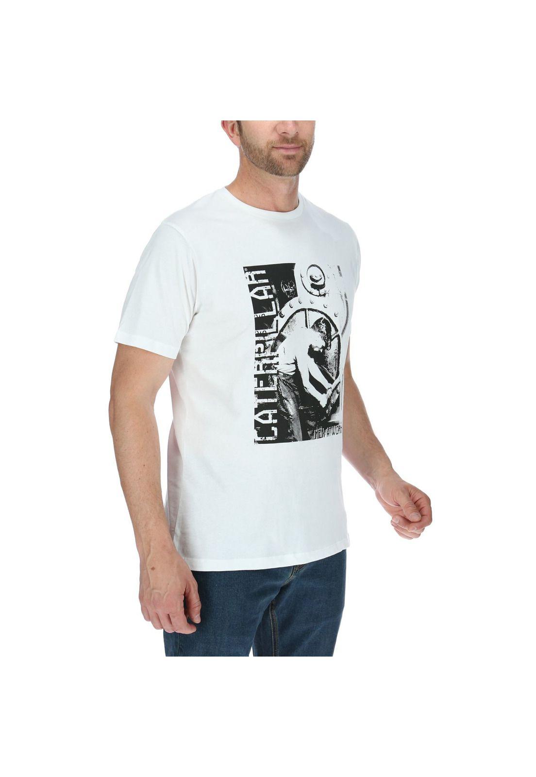 Polera Mc Hombre At Work Tee Blanco-3