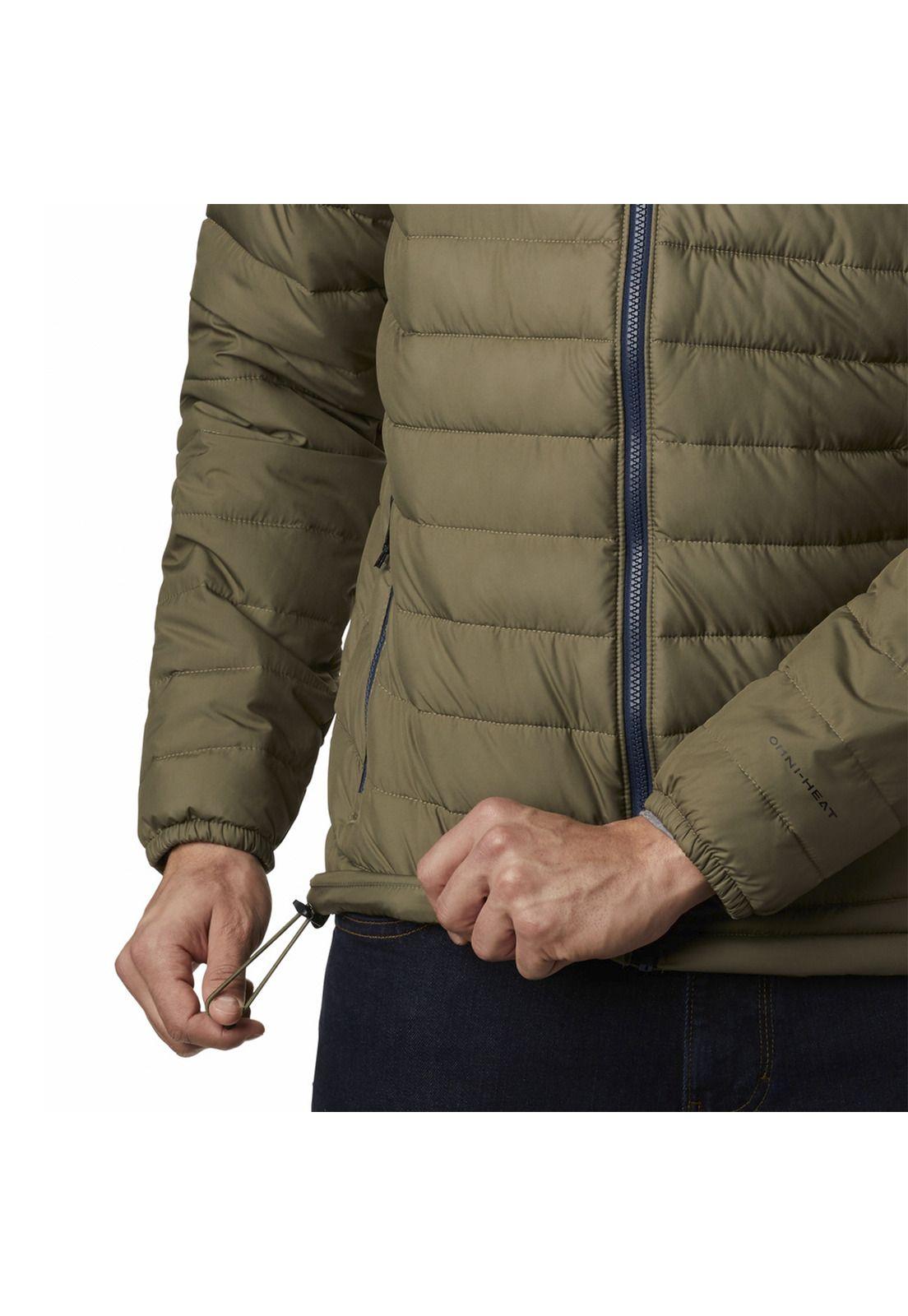 Parka Hombre Powder Lite Jkt Gris-4