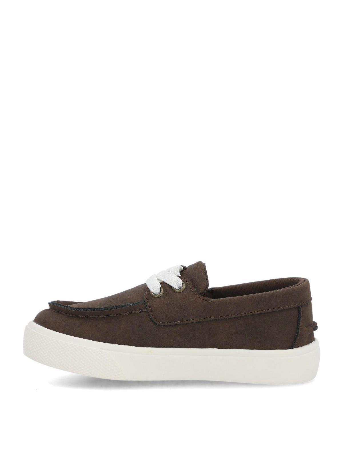 Zapato Marino Vl Niño Café-5