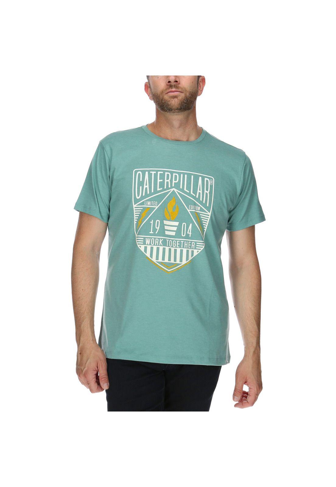 Polera Mc Hombre Le Tee Algodón Turquesa-0