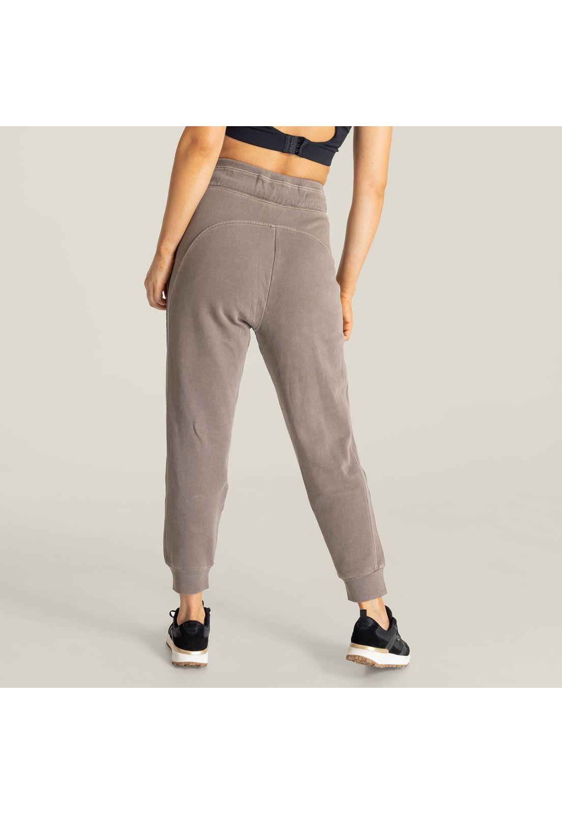 Pantalón Buzo Mujer Creta Beige-3