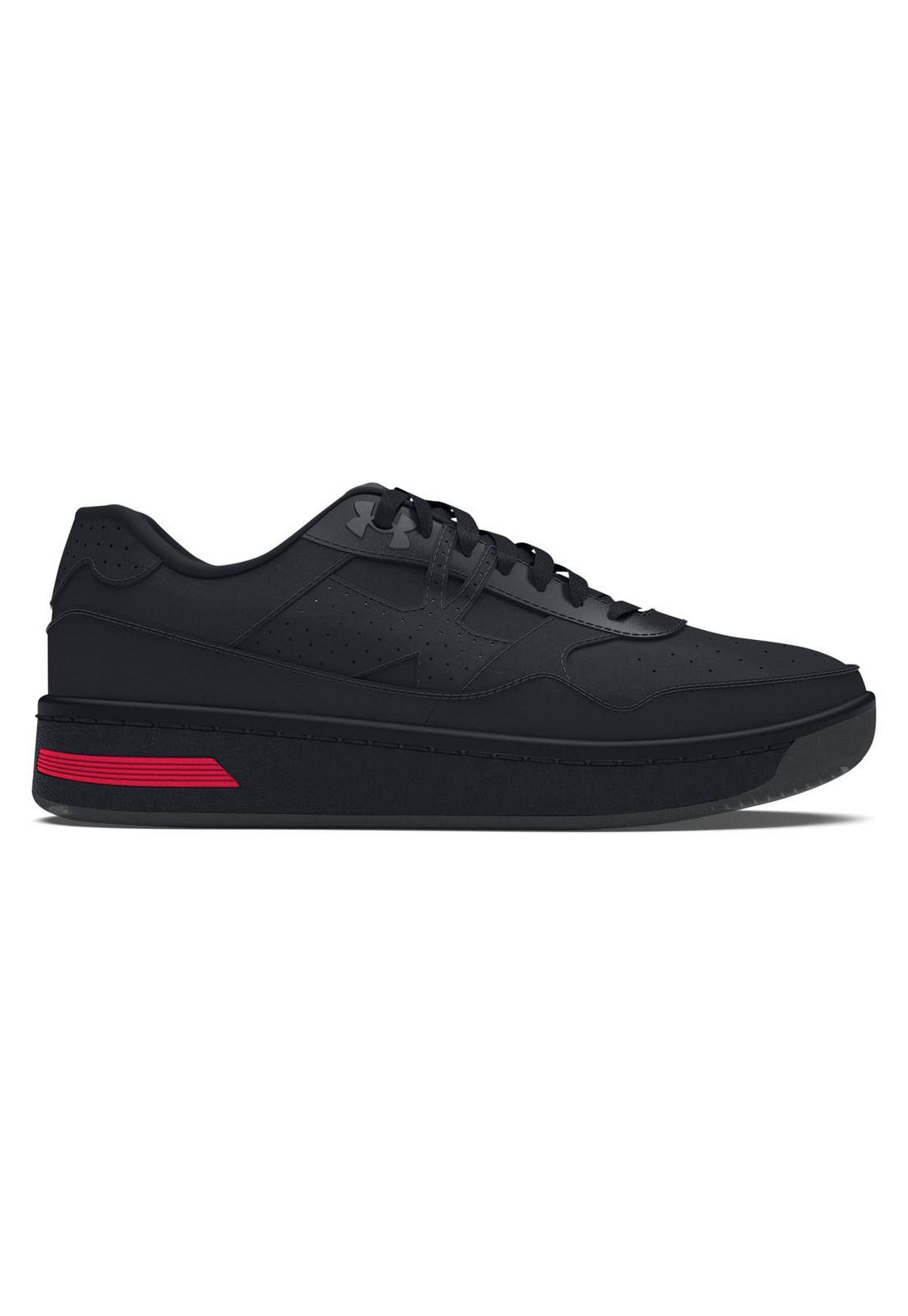 Zapatillas UA Court 96 para mujer Negro-0