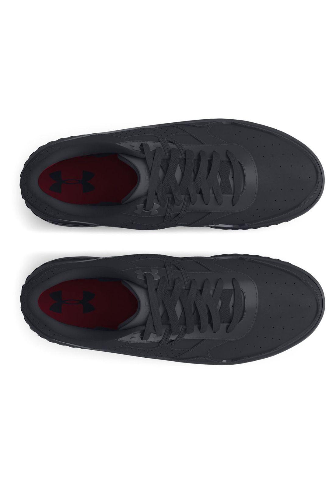 Zapatillas UA Court 96 para mujer Negro-4