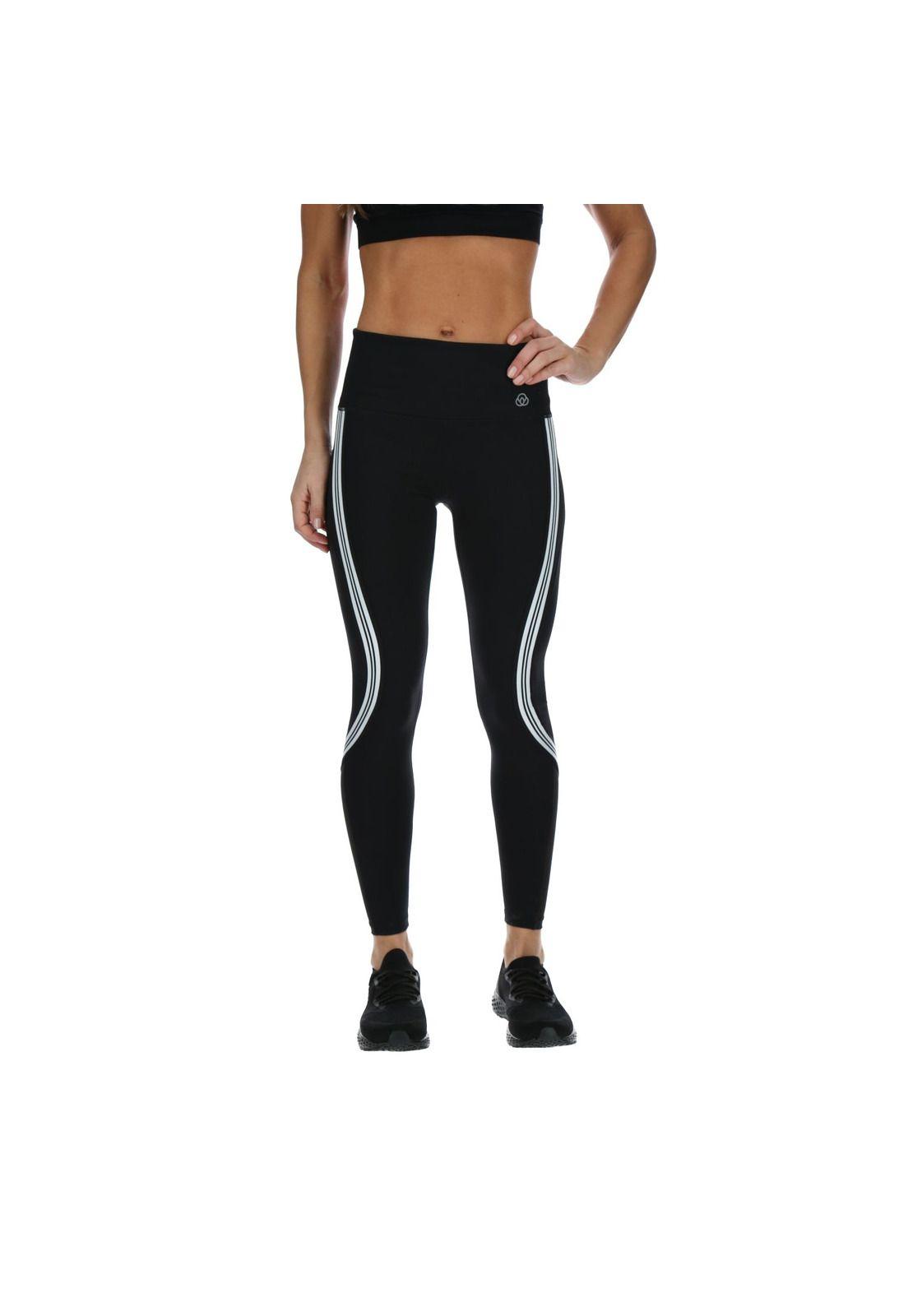 Calza Legging Mesh Negro-0