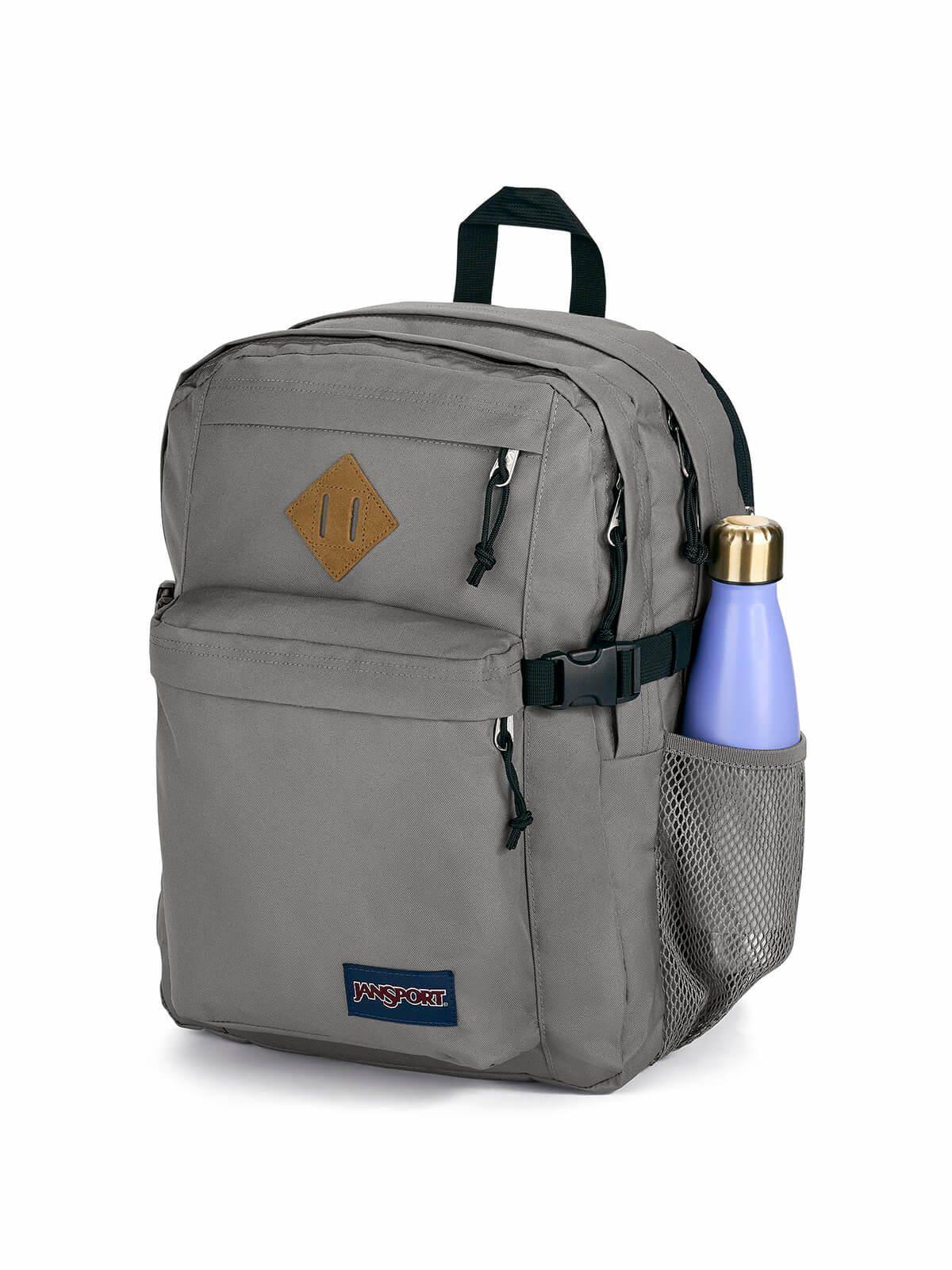 Mochila laptop Main Campus Gris-2