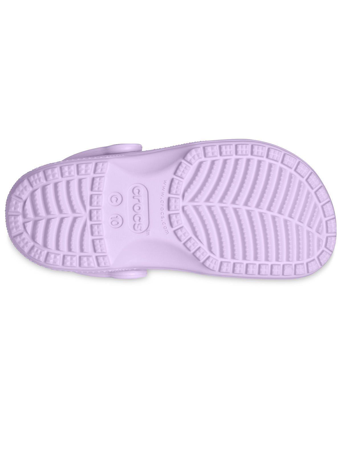 Zueco Niños Pequeños Classic Clog T Lila-5