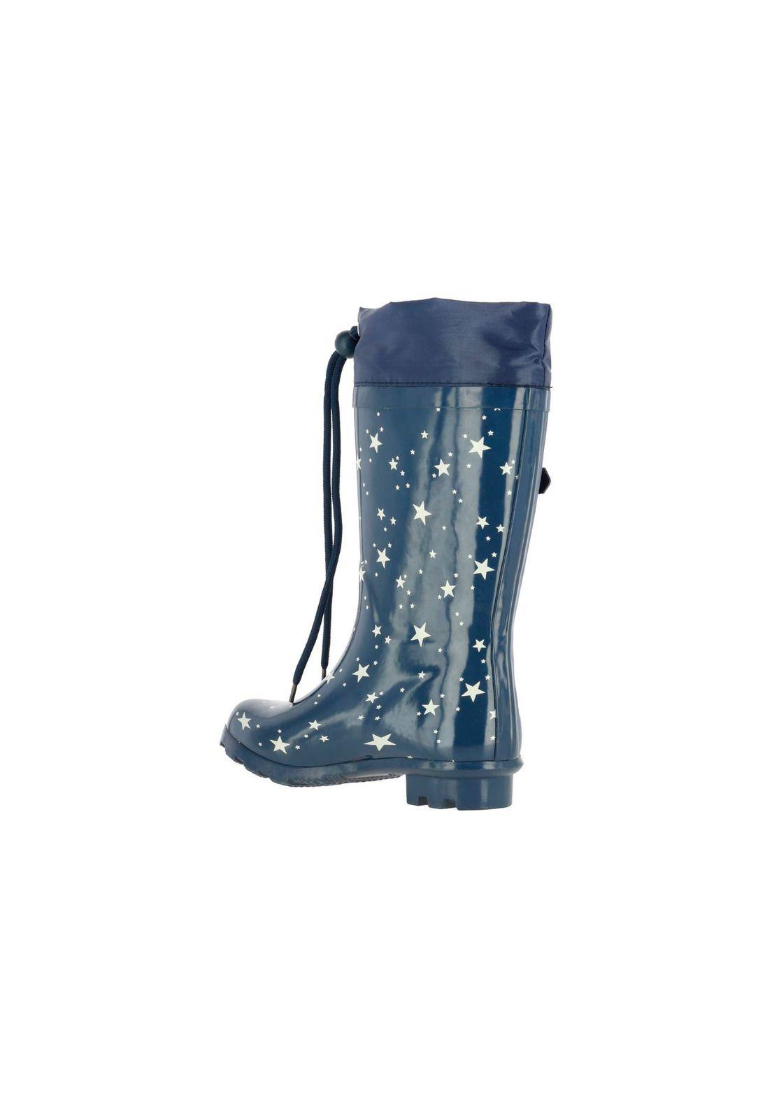 Bota Goma Nella Azul-4