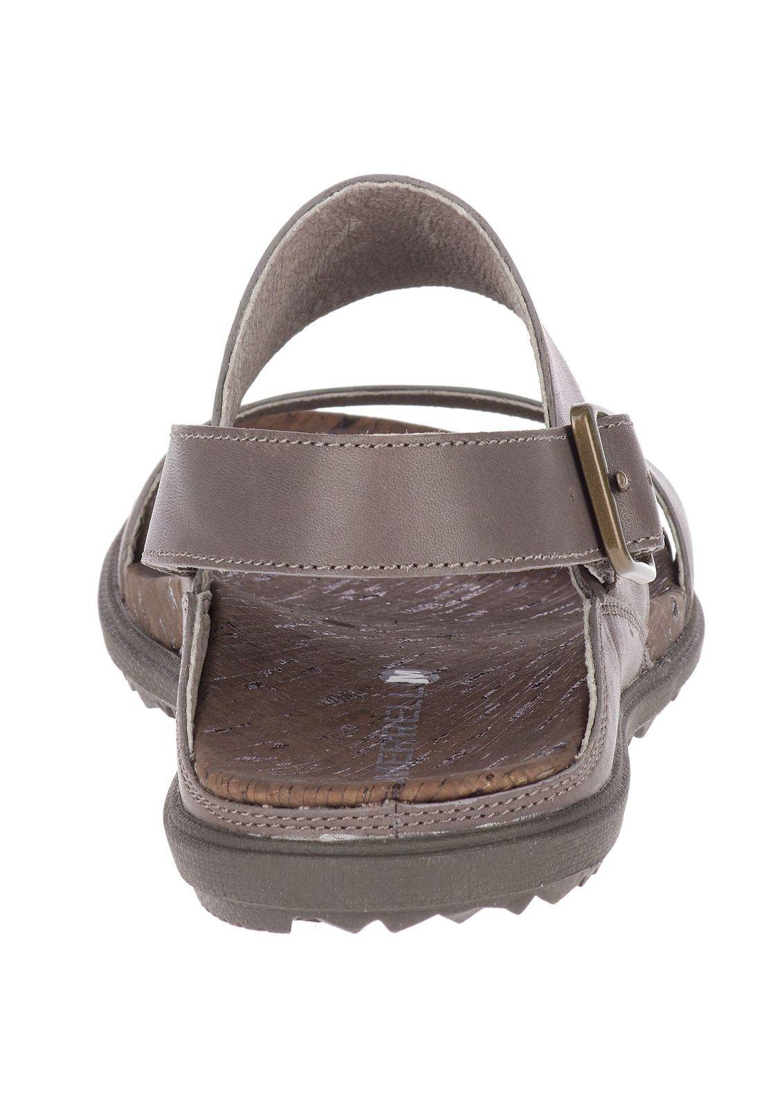 Sandalia Mujer Around Town Luxe Backstrap Café-4