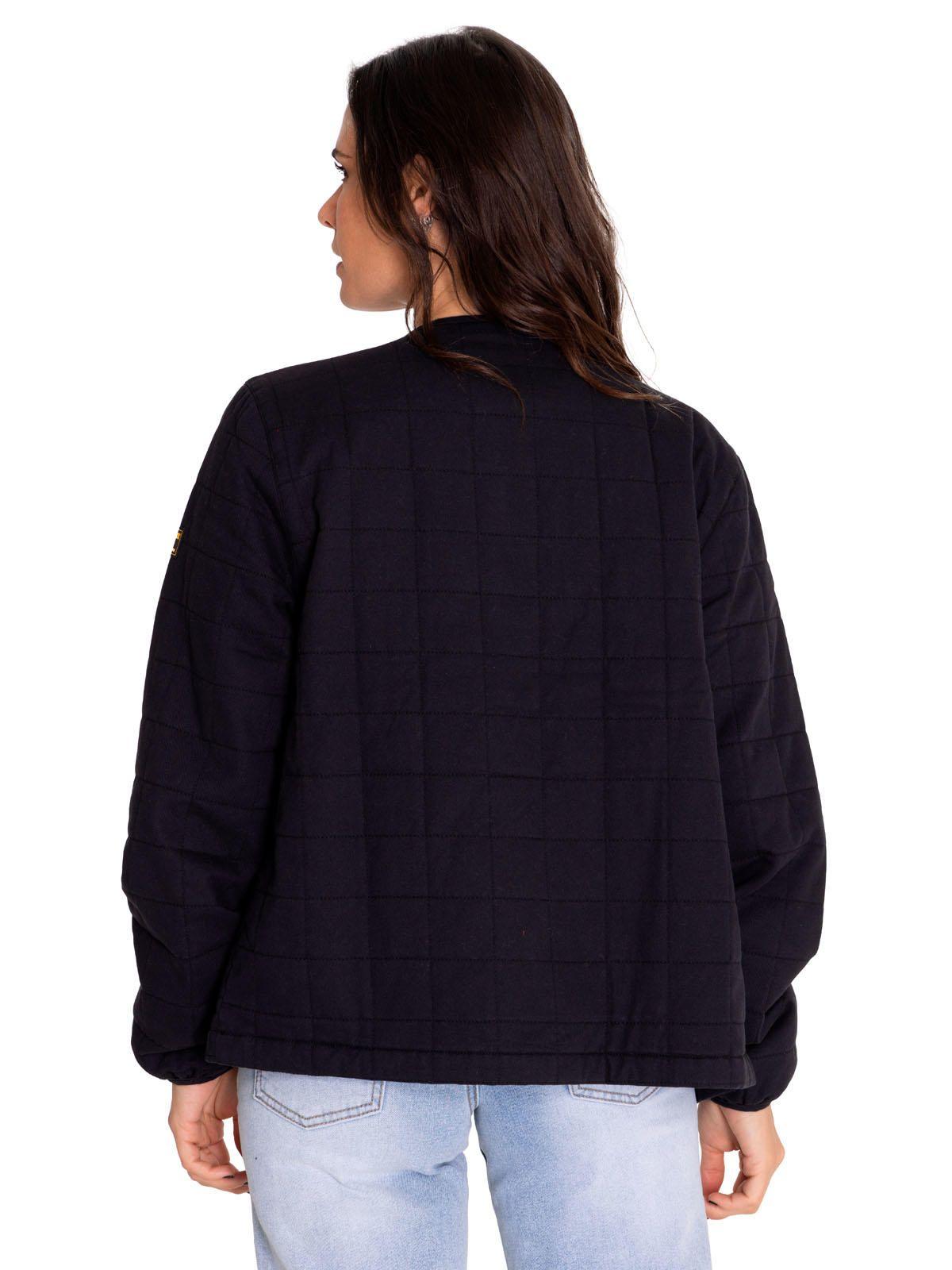 Chaqueta Mujer Heritage Lightweight Quilted Negro-3