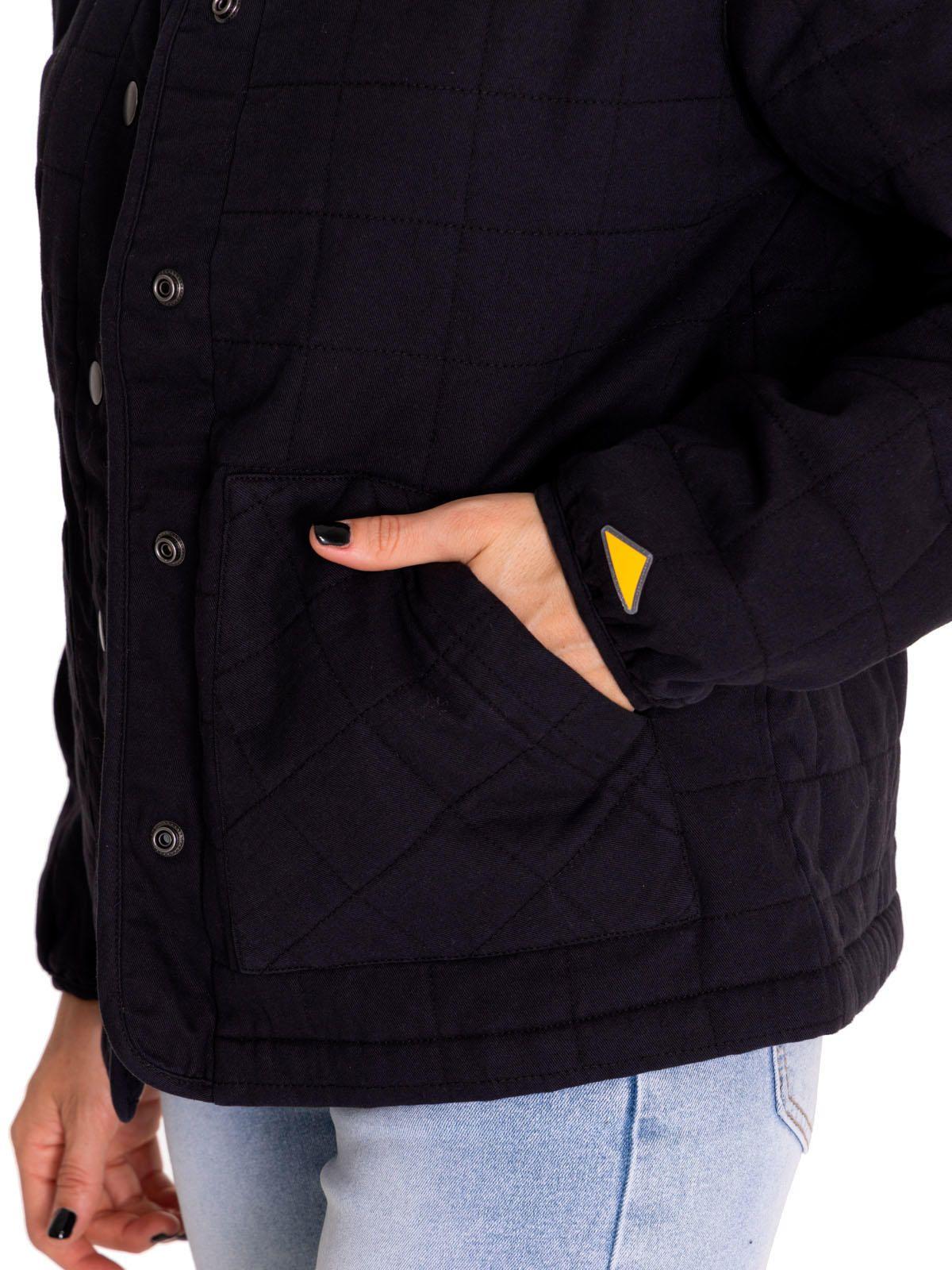 Chaqueta Mujer Heritage Lightweight Quilted Negro-5