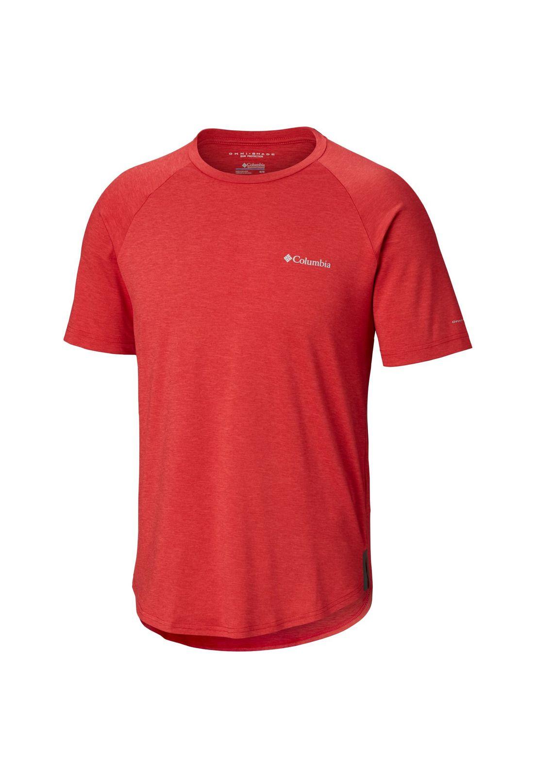 Polera M/C Tech Trail™ Ii Short Sleeve Crew Rojo-0