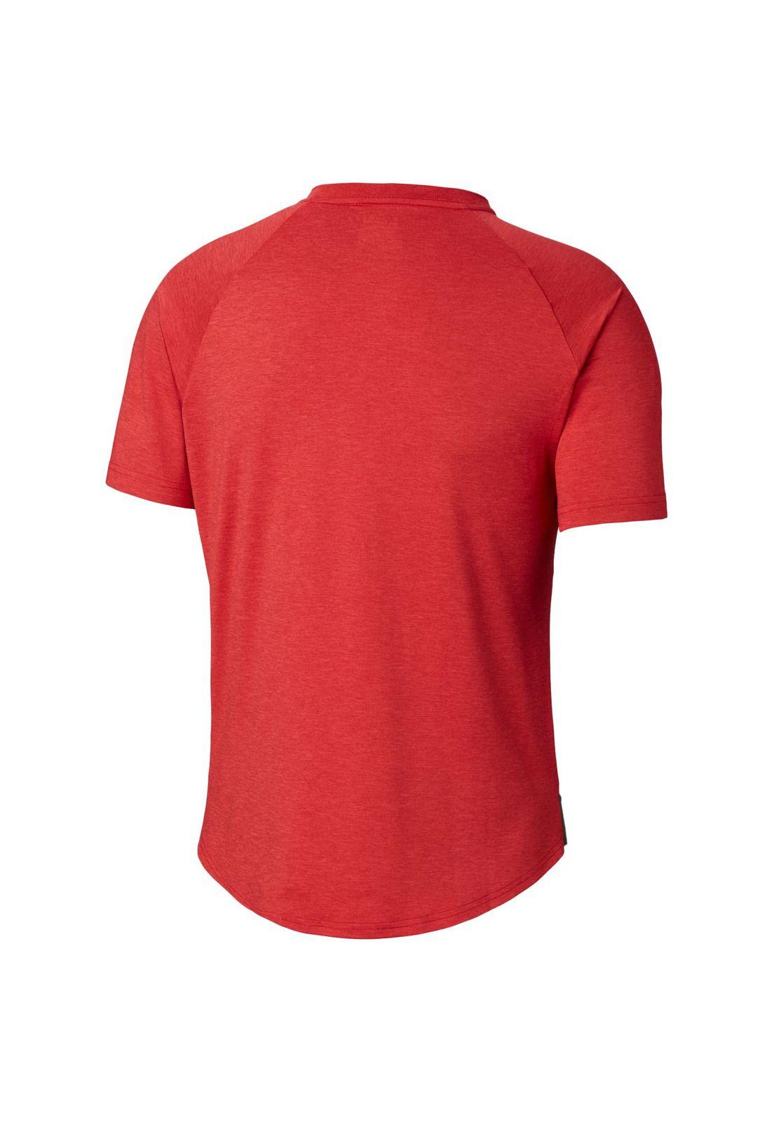 Polera M/C Tech Trail™ Ii Short Sleeve Crew Rojo-1
