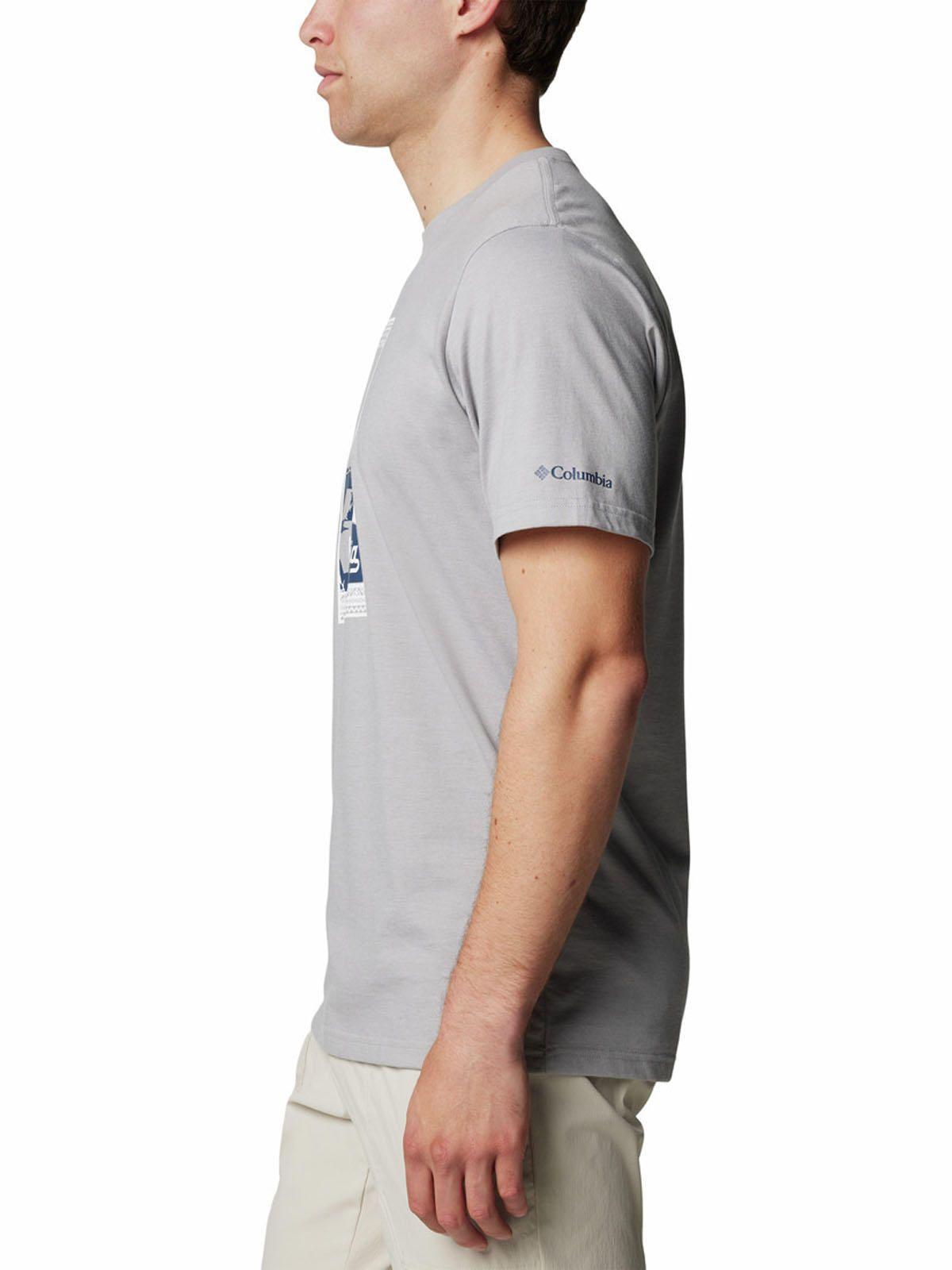 Polera Hombre Csc Seasonal Logo Gris-1