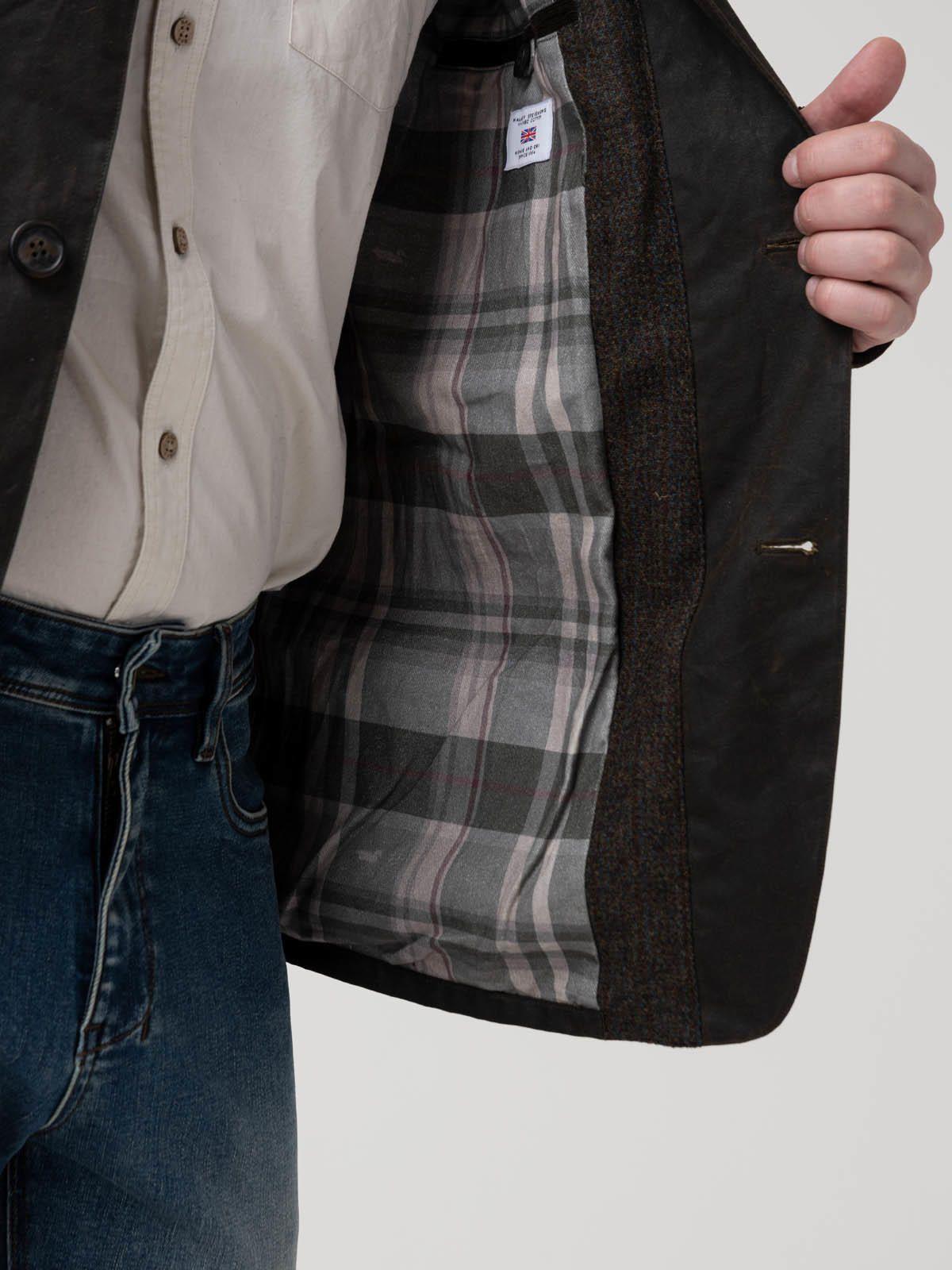 Chaqueta Algodón Hombre Claswax Azul-7