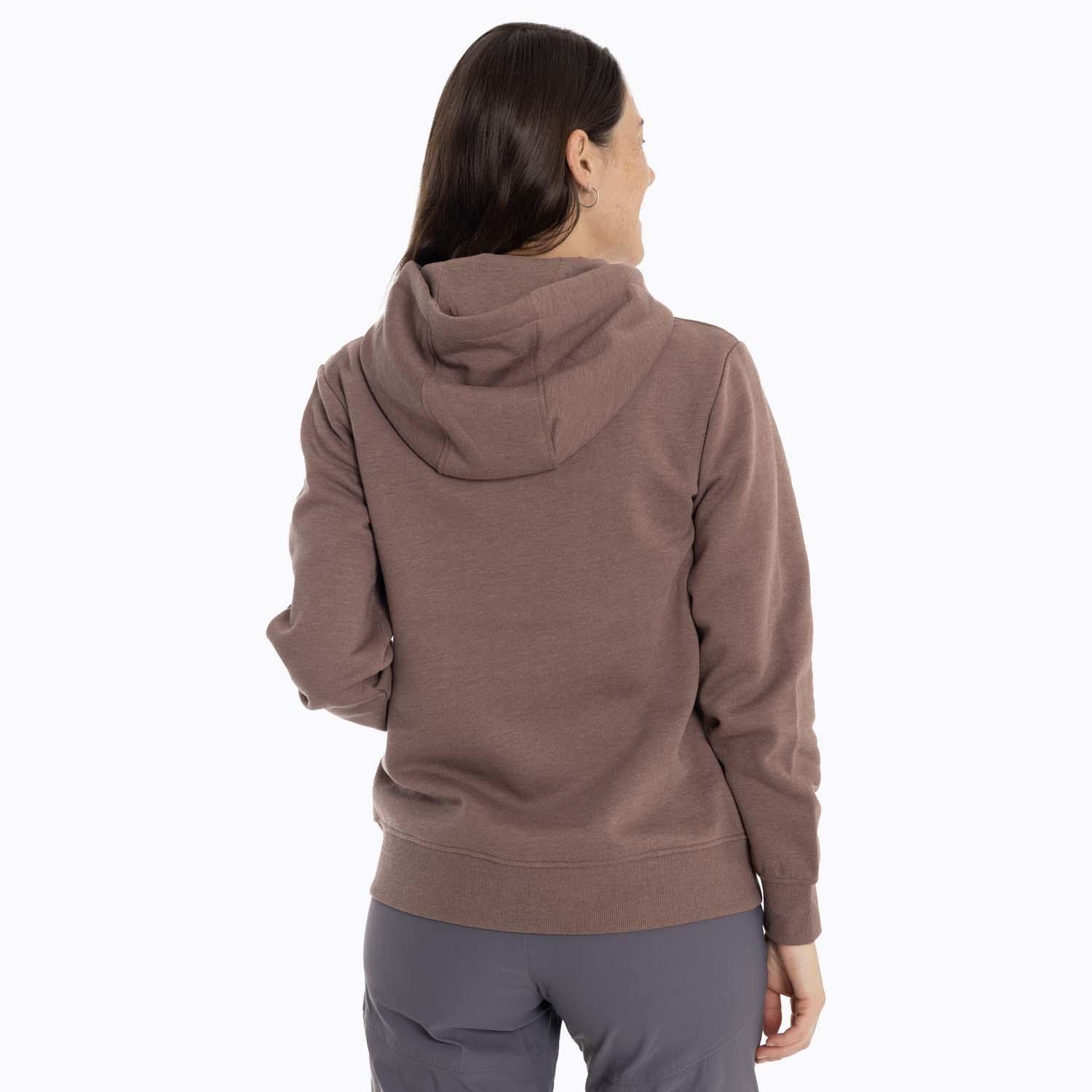 Poleron Mujer Alsek Sweatshirt Café claro Merrell-4