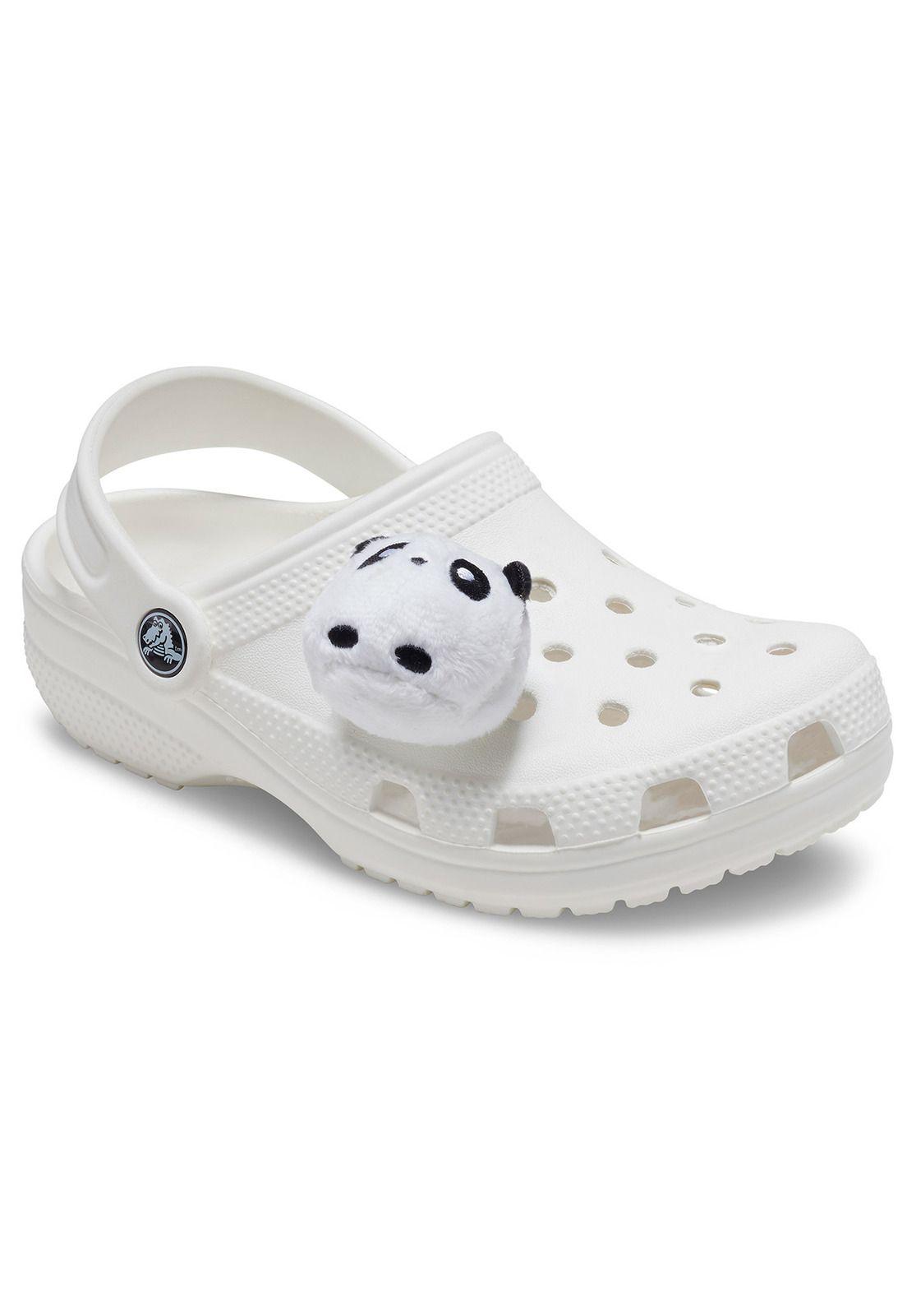 Jibbitz Crocs Oso Panda Fluffy Blanco-1