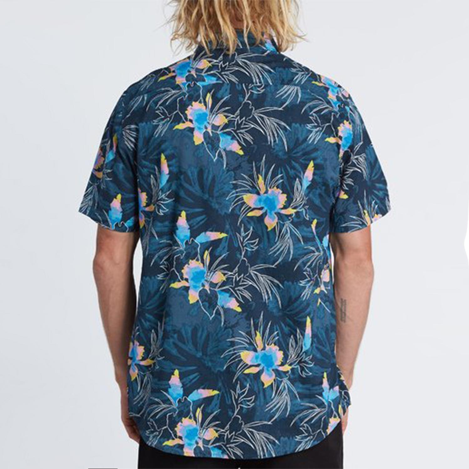 Camisa M/C  Sundays Floral Ss Azul Hombre-2