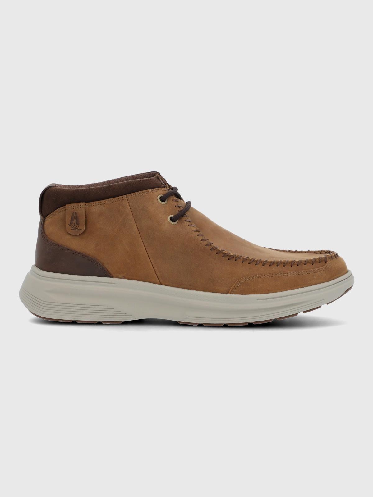 Botin Cuero Hombre Montaro Café-1