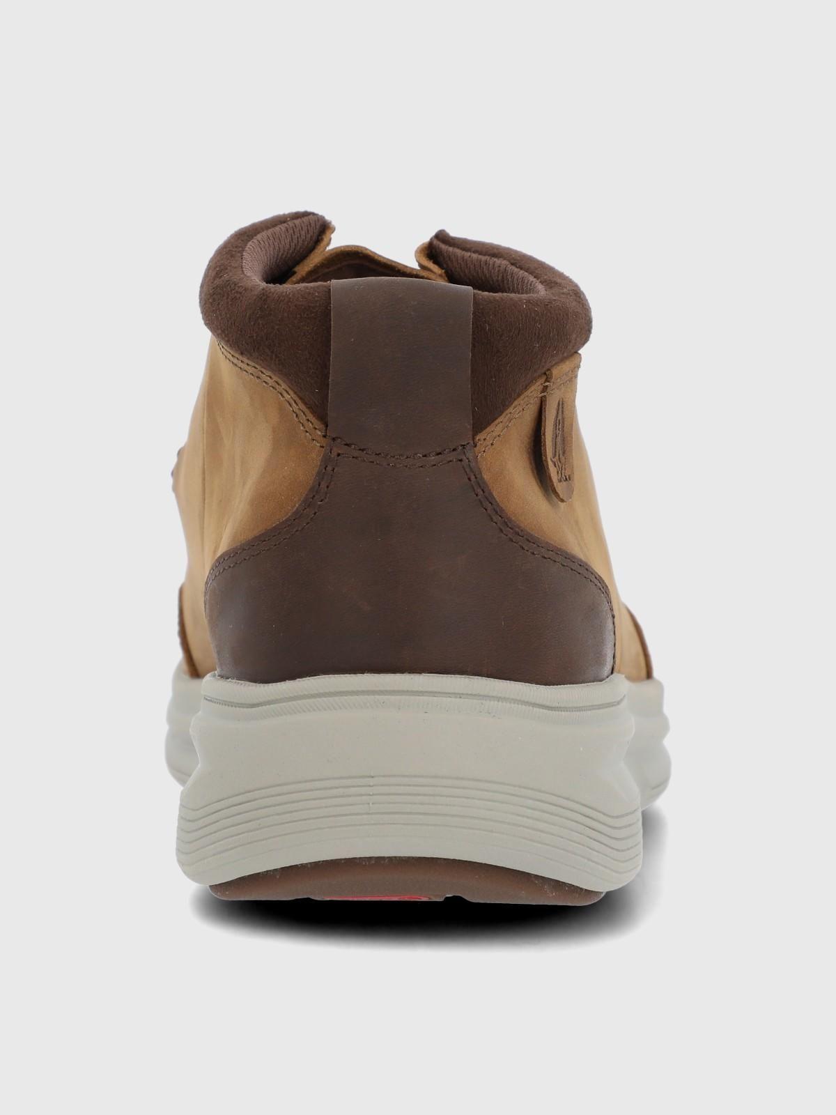 Botin Cuero Hombre Montaro Café-6