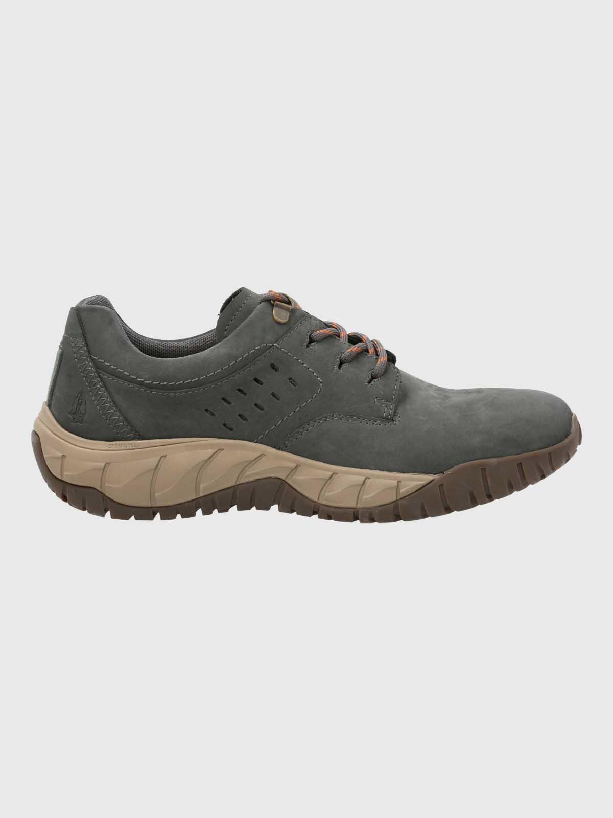 Zapatilla Cuero Hombre Kurth Gris-1