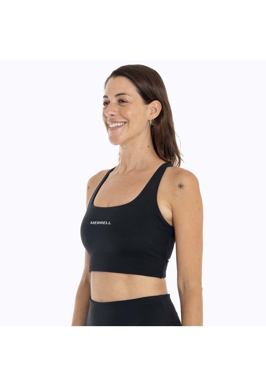 Peto Mujer Savannah Bra Negro Merrell-1