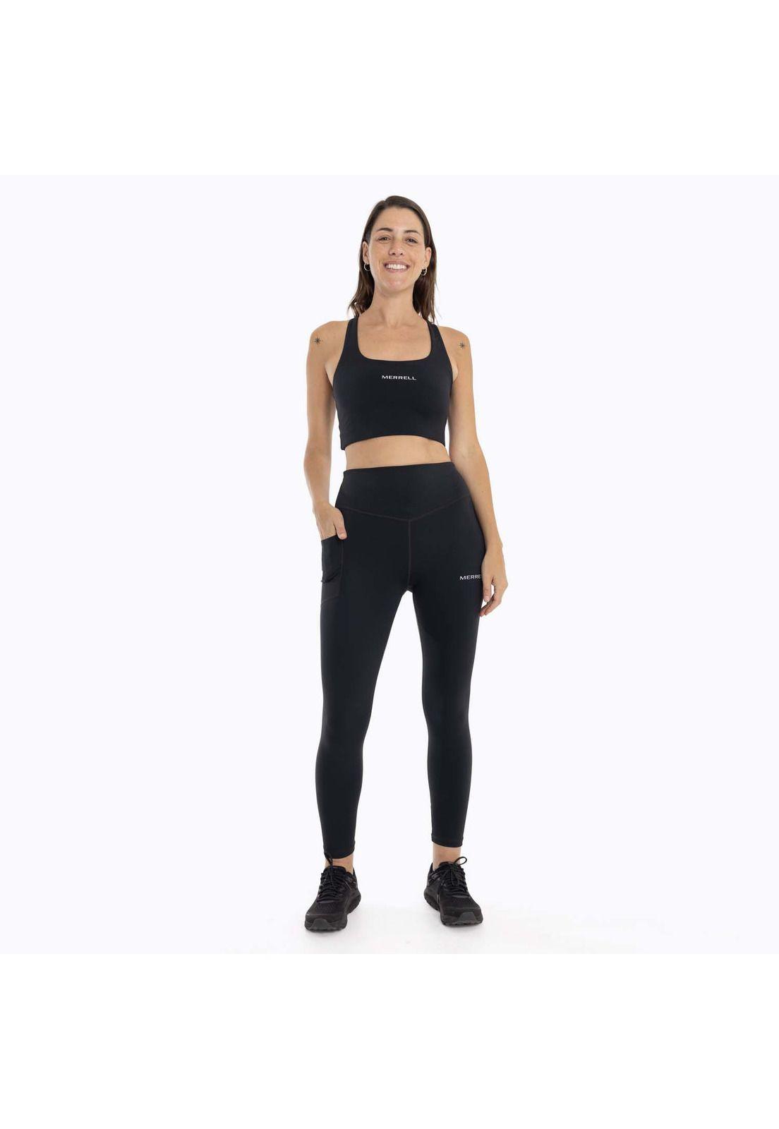 Peto Mujer Savannah Bra Negro Merrell-5