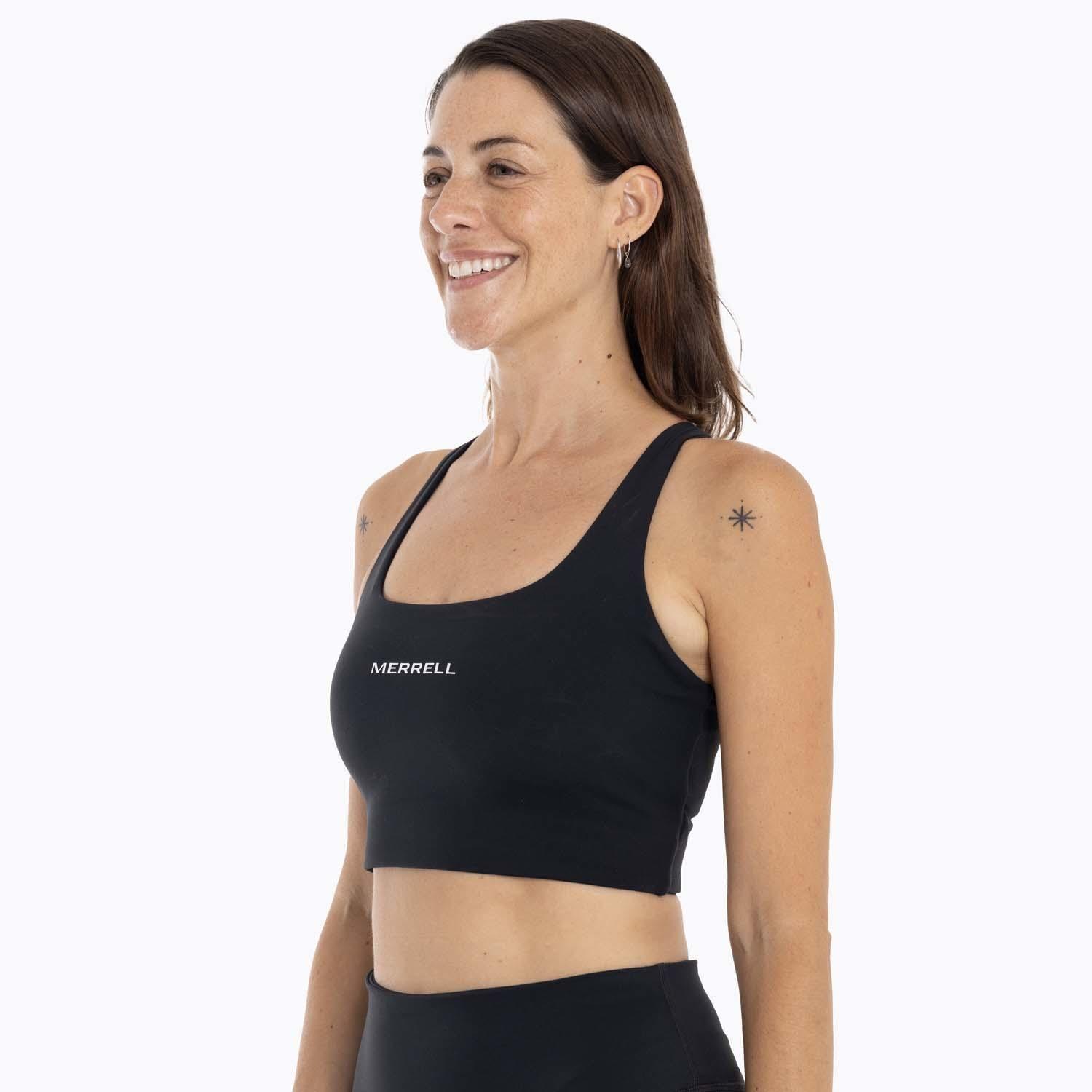 Peto Mujer Savannah Bra Negro Merrell-1