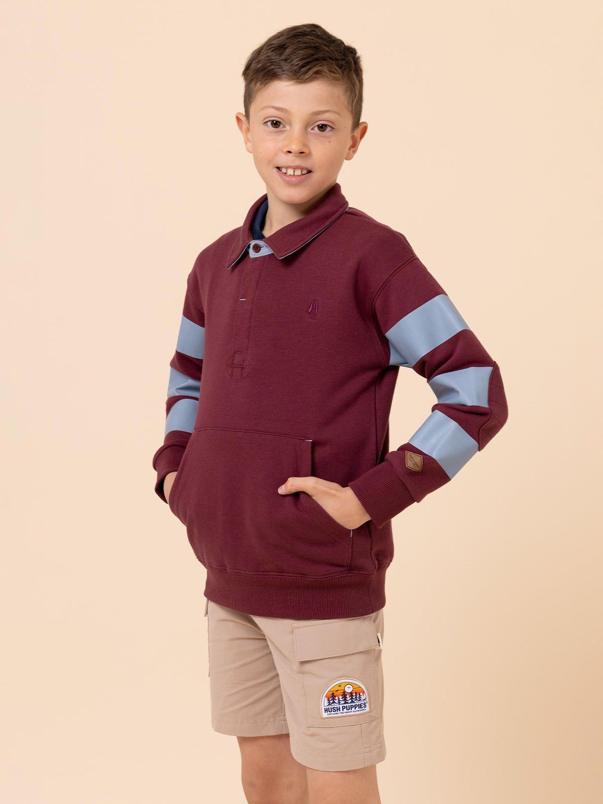 Polerón Niño Frechen Burdeo-3