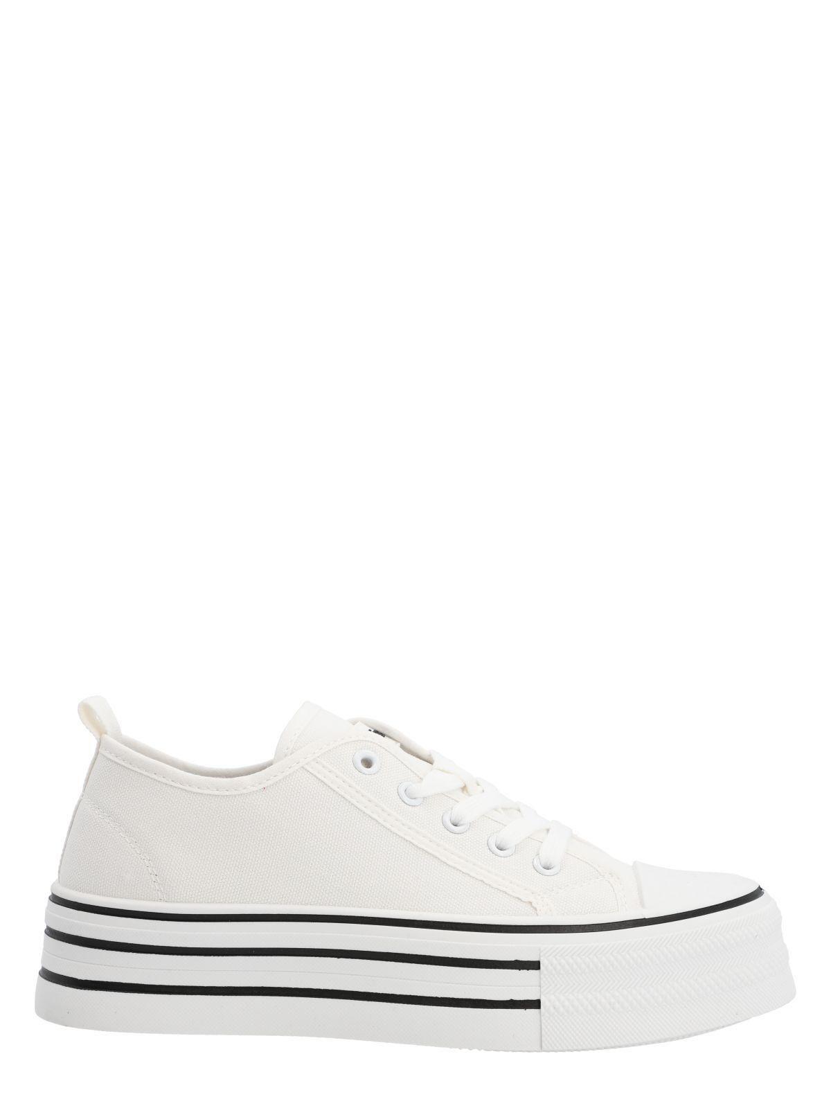 Zapatilla Mujer Tulipan Blanco-1