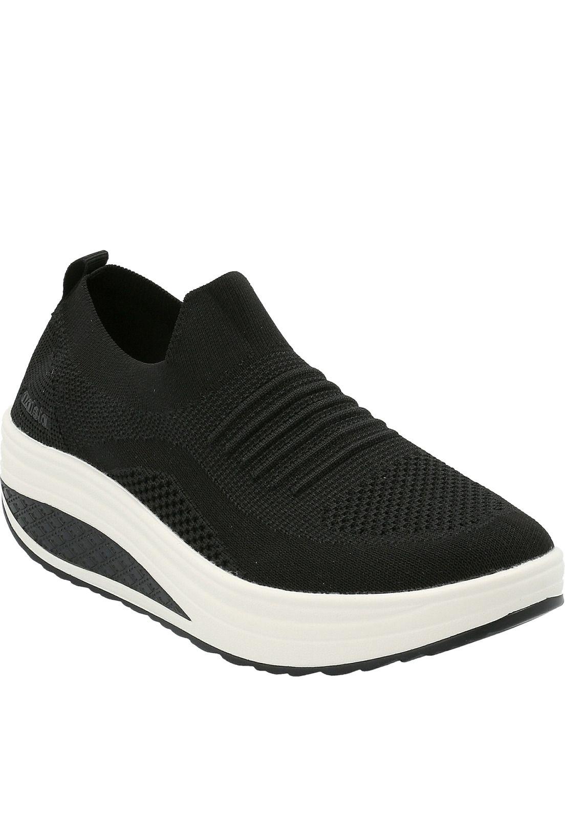 Zapatilla Mujer Grazia Negro-0