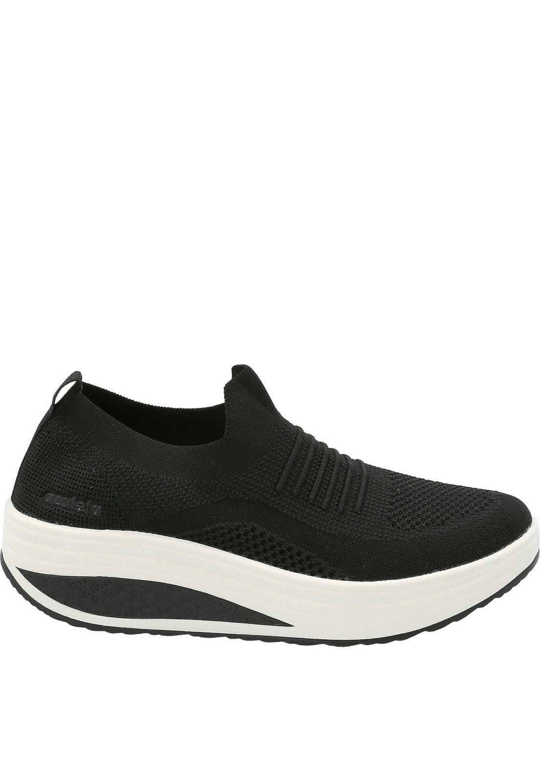 Zapatilla Mujer Grazia Negro-1