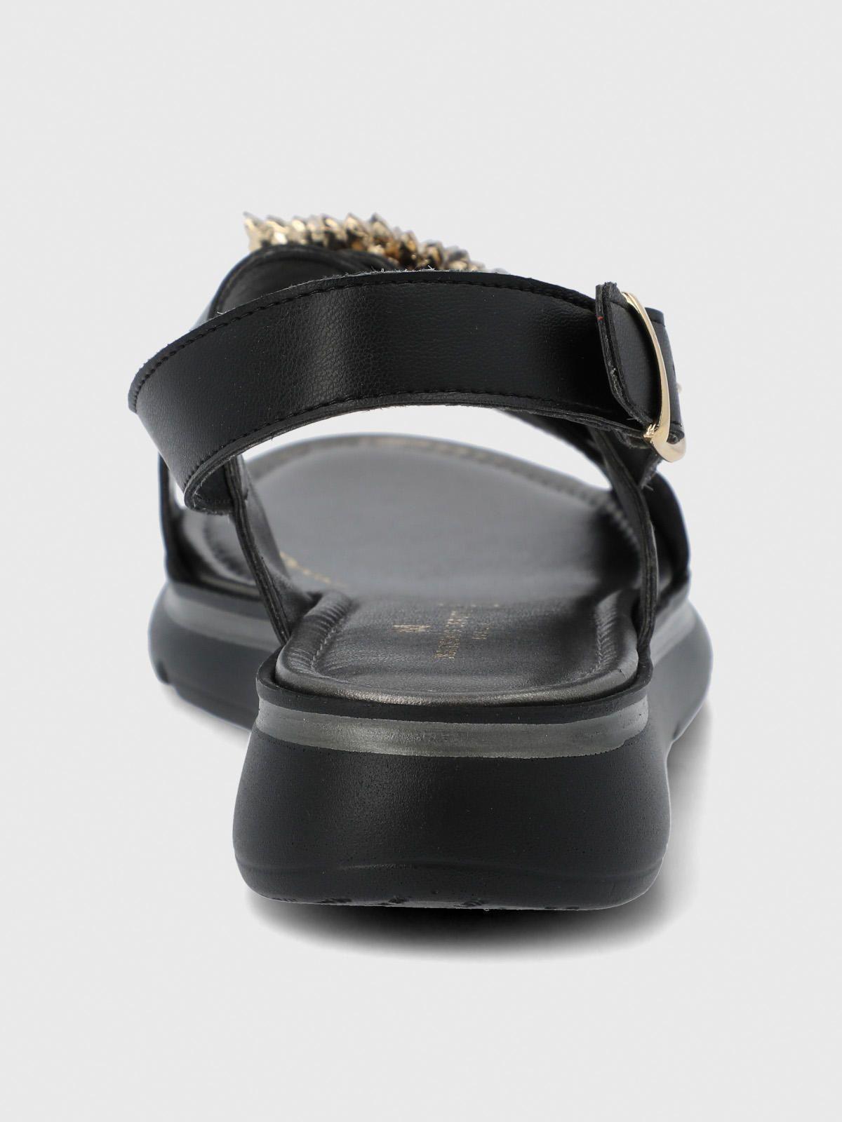 Sandalia Cerutti Mujer Gullo Negra-7