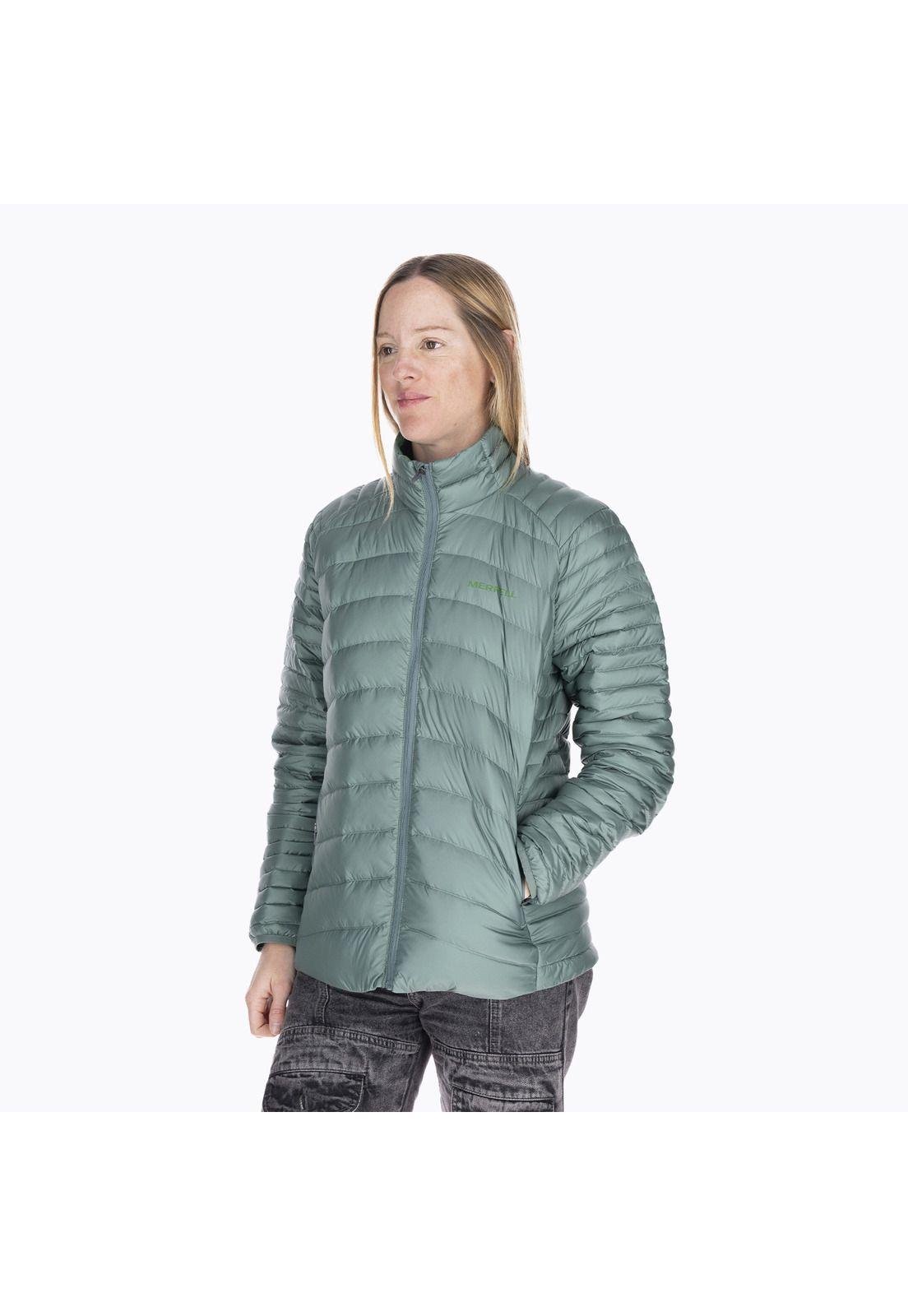 Parka Impermeable Ridgevent Verde Musgo Mujer-0