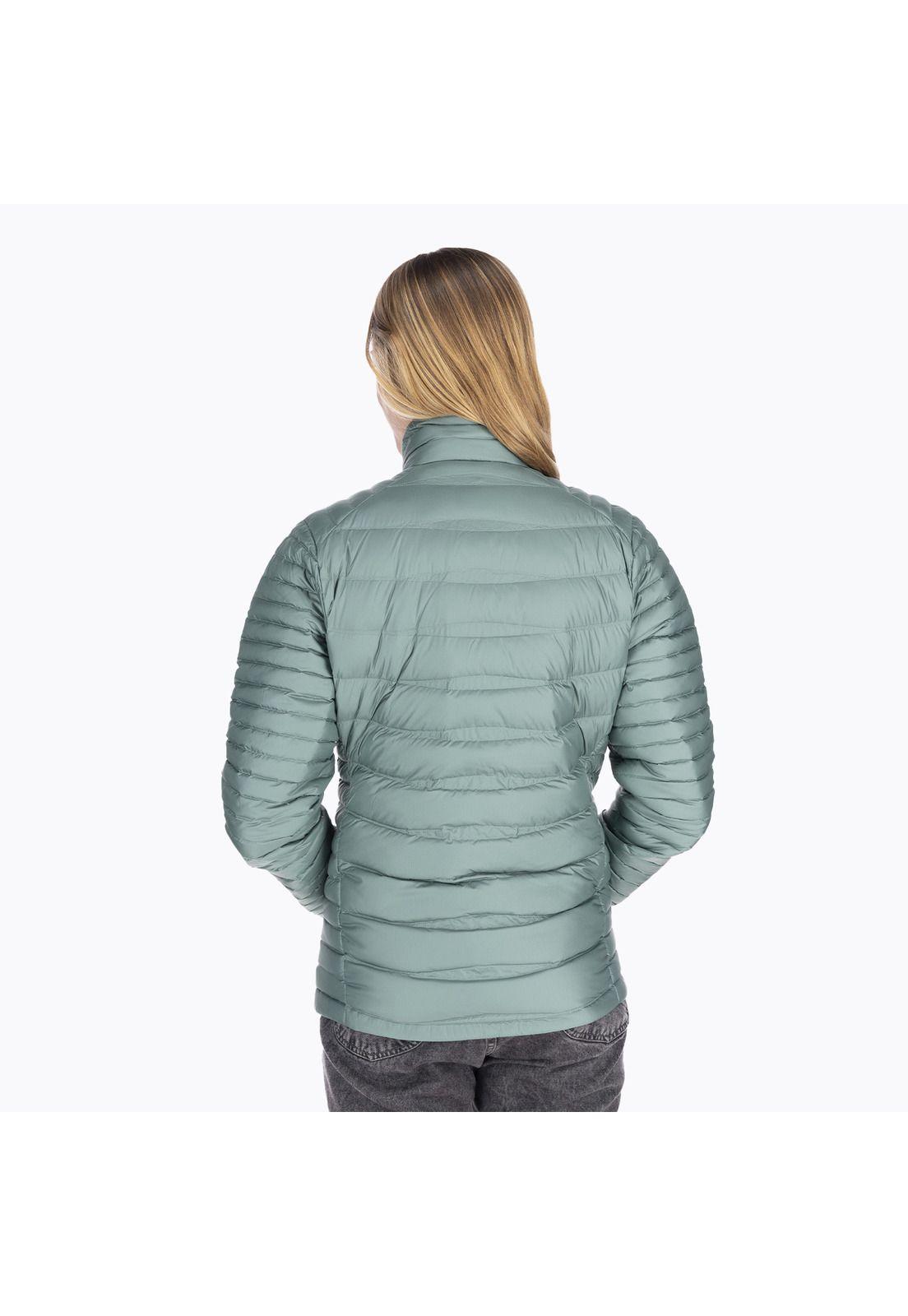 Parka Impermeable Ridgevent Verde Musgo Mujer-3