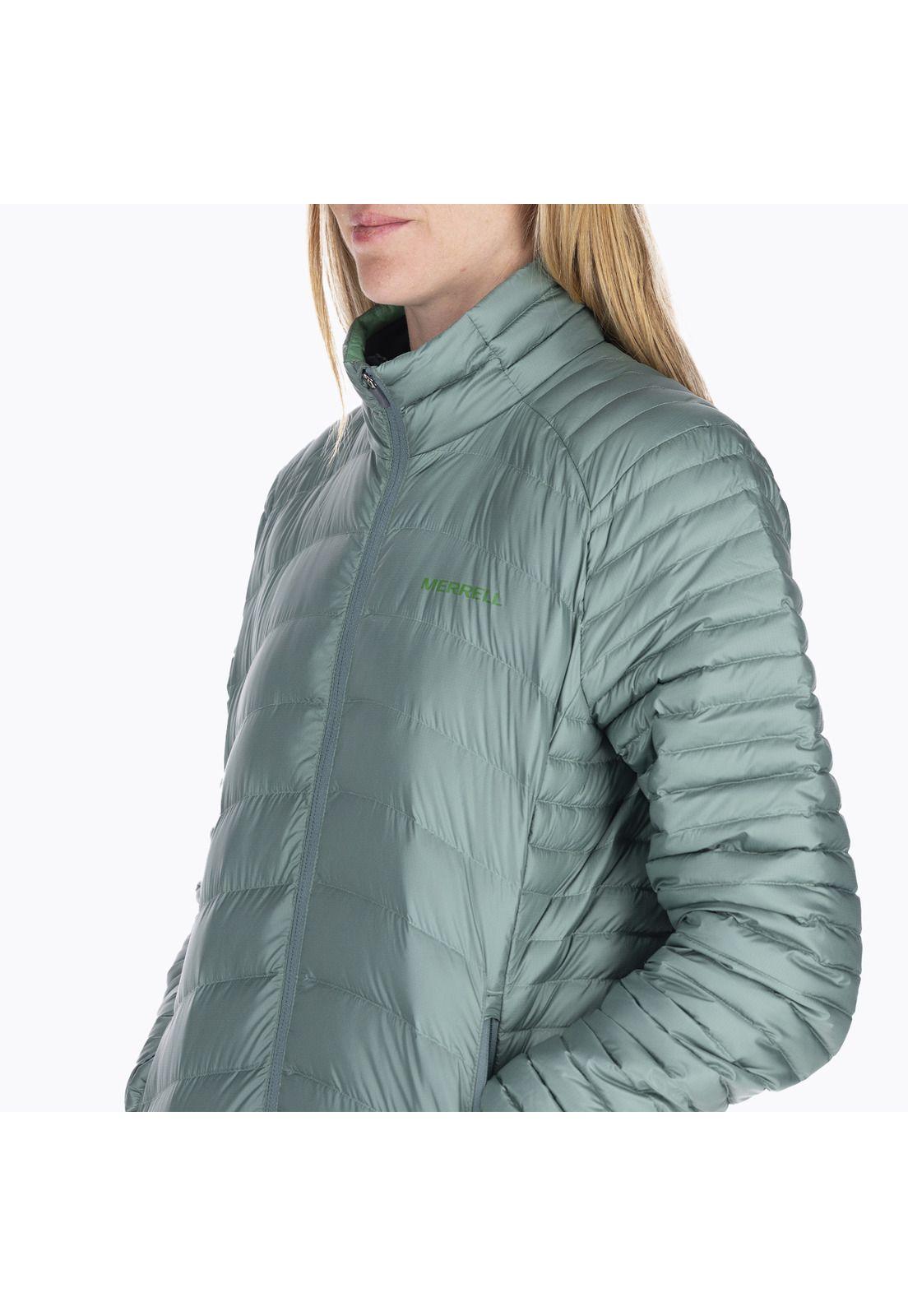 Parka Impermeable Ridgevent Verde Musgo Mujer-5