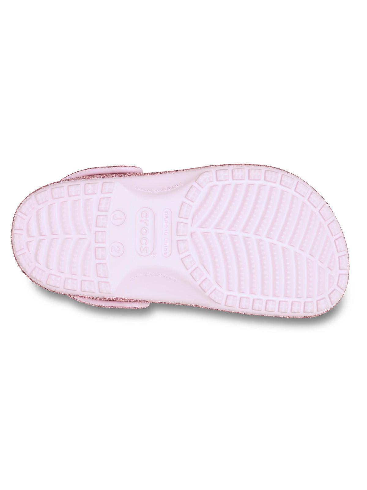 Zueco Niños Pequeños Chunky Glitter T Rosado-5