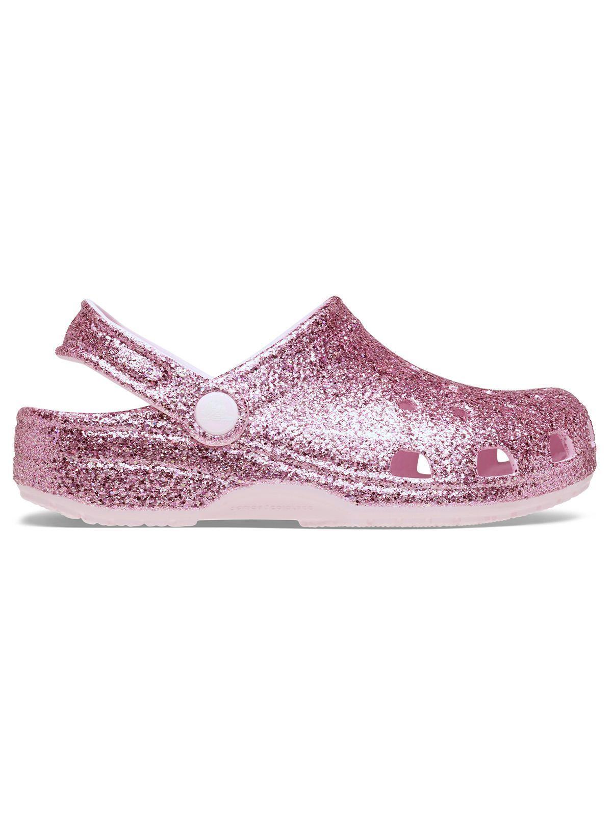 Zueco Niños Pequeños Chunky Glitter T Rosado-0