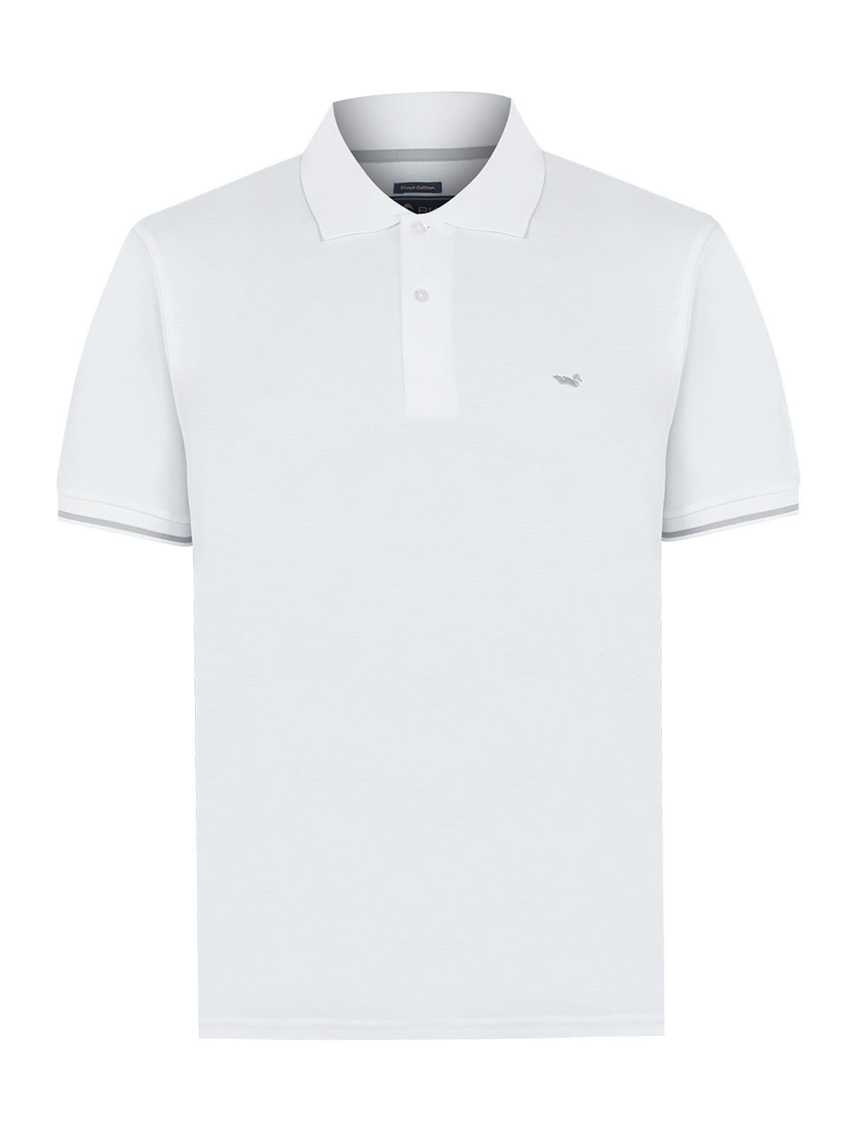 Polera Algodón Orgánico Blanco Mitchell Hombre -0