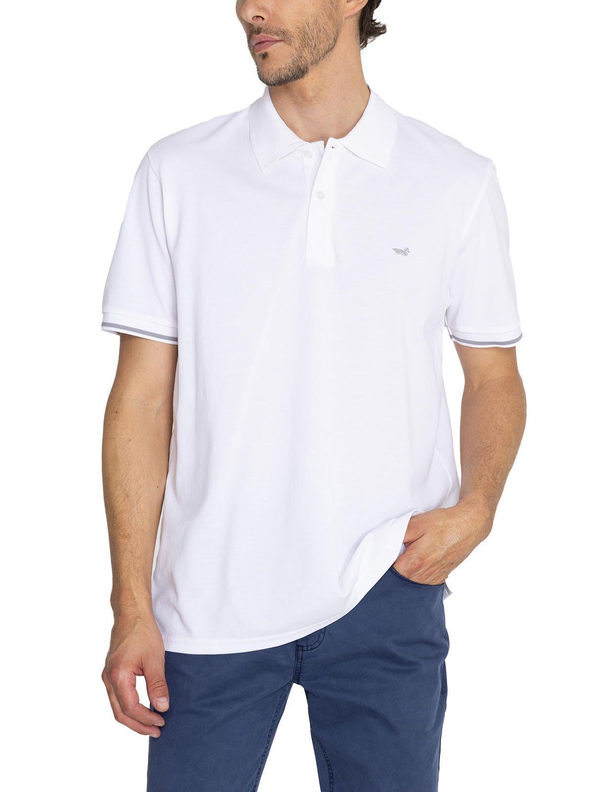 Polera Algodón Orgánico Blanco Mitchell Hombre -4