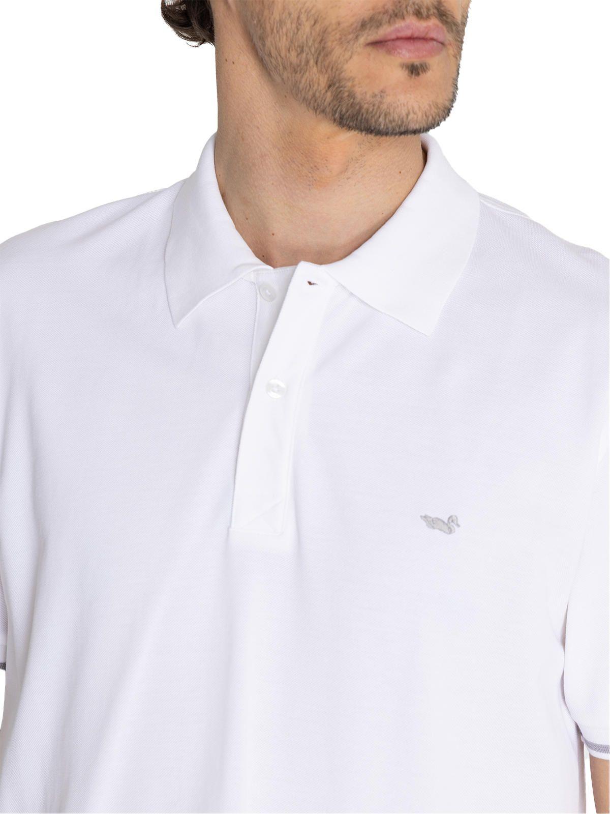 Polera Algodón Orgánico Blanco Mitchell Hombre -6