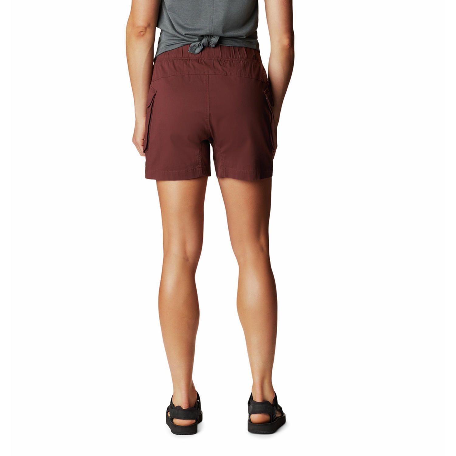 Short Mujer Cascade Pass Cargo Rojo-2