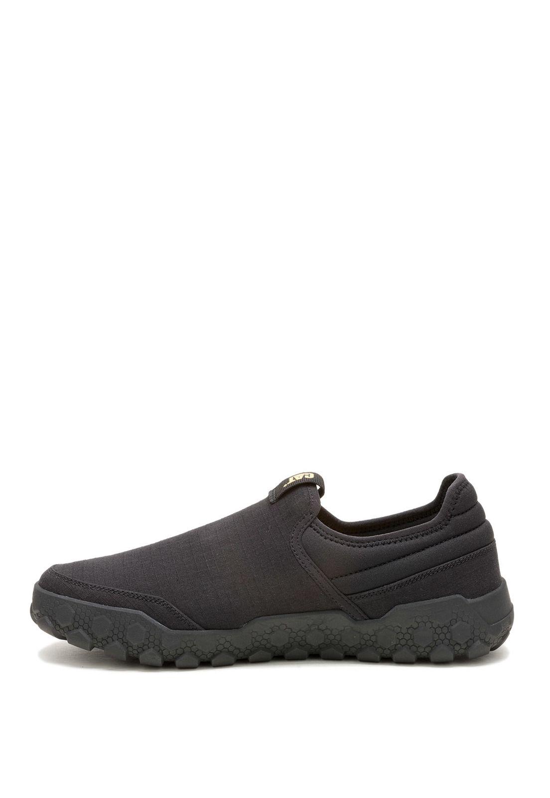 Zapatilla Cuero Hombre Hex Plus Slip On Negro-3