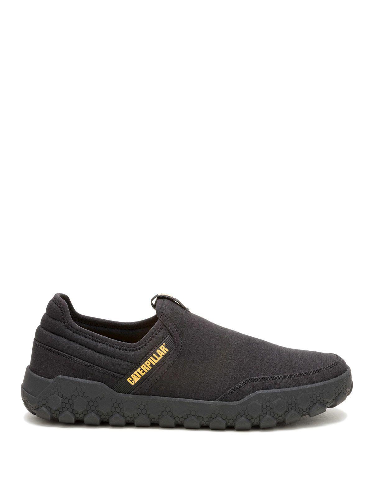 Zapatilla Cuero Hombre Hex Plus Slip On Negro-1