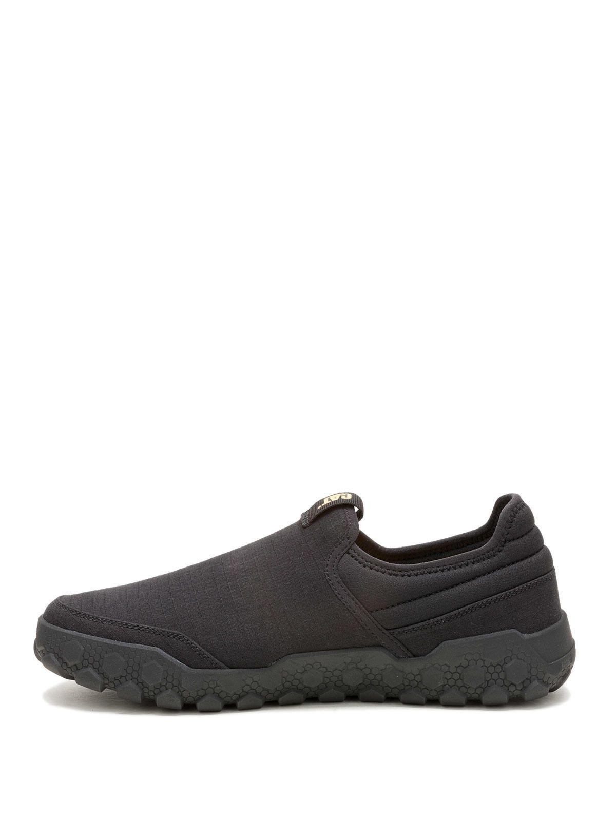 Zapatilla Cuero Hombre Hex Plus Slip On Negro-3